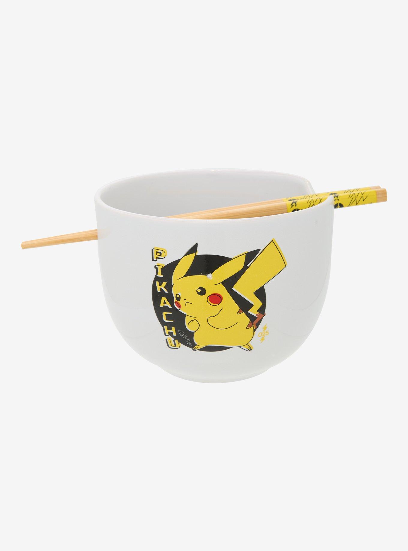 Pokémon Pikachu Ramen Bowl With Chopsticks, , hi-res