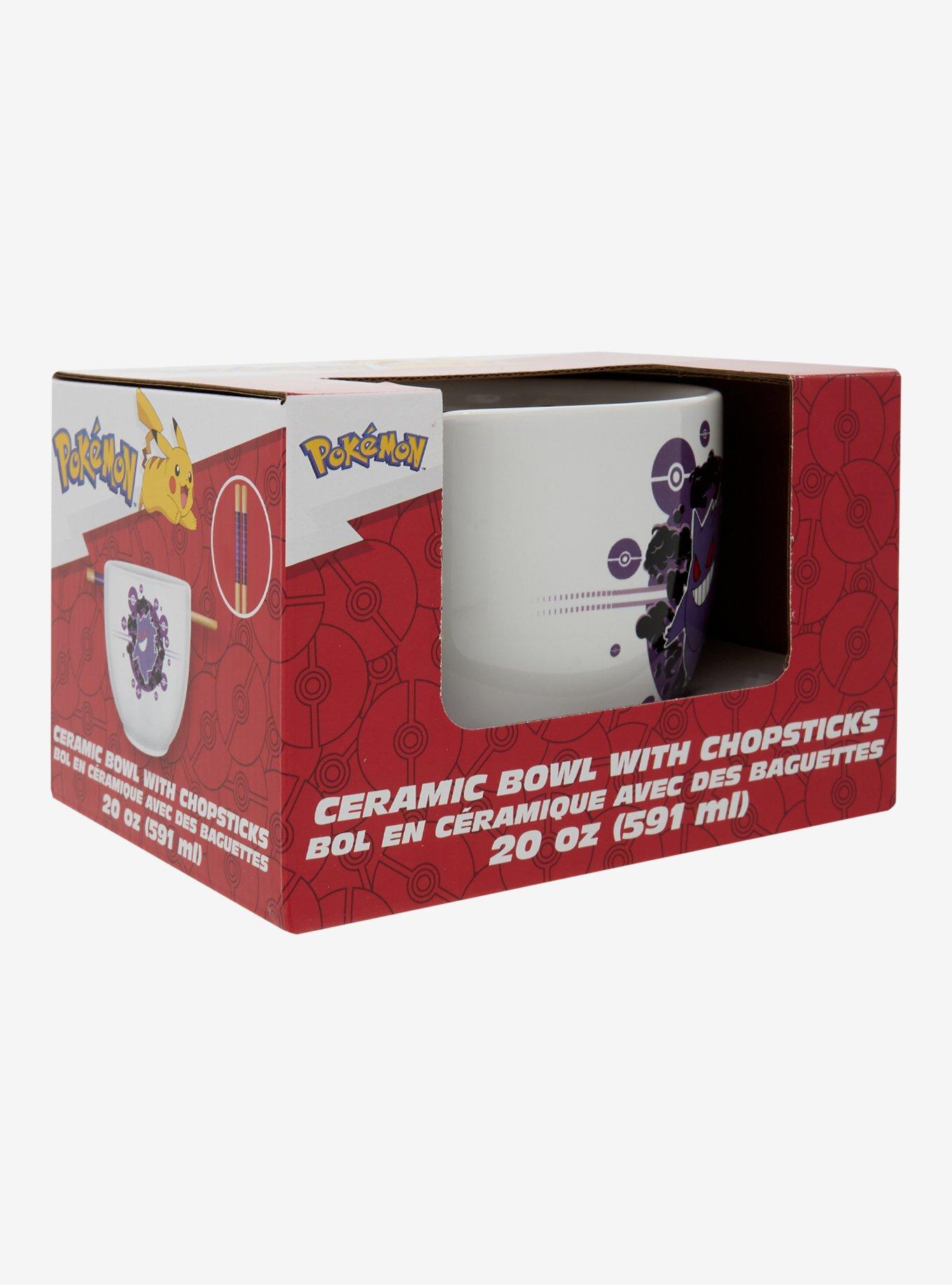 Pokémon Gengar Ramen Bowl With Chopsticks, , hi-res