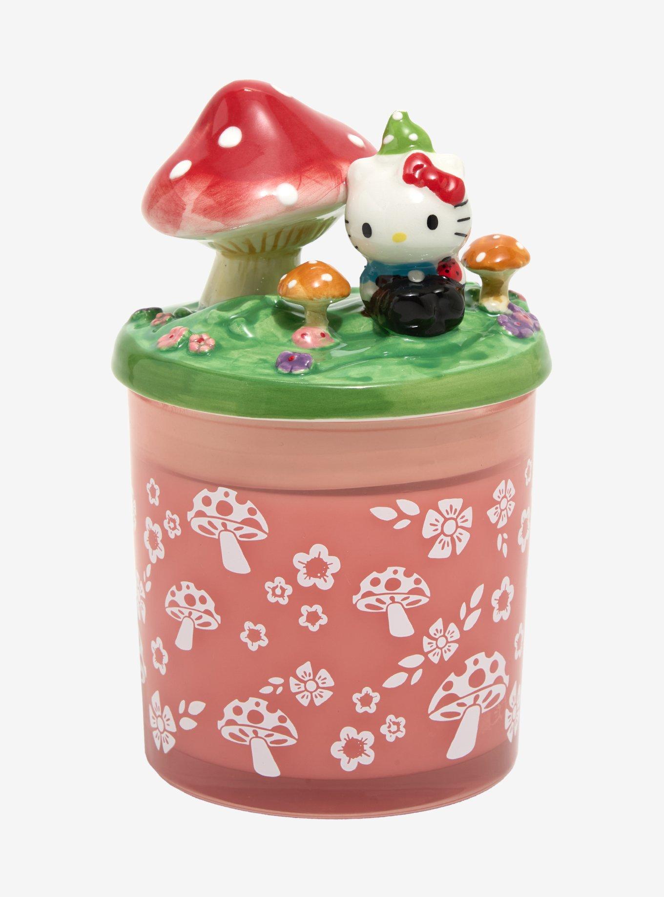 Sanrio Hello Kitty Mushroom Candle With Figural Lid | BoxLunch