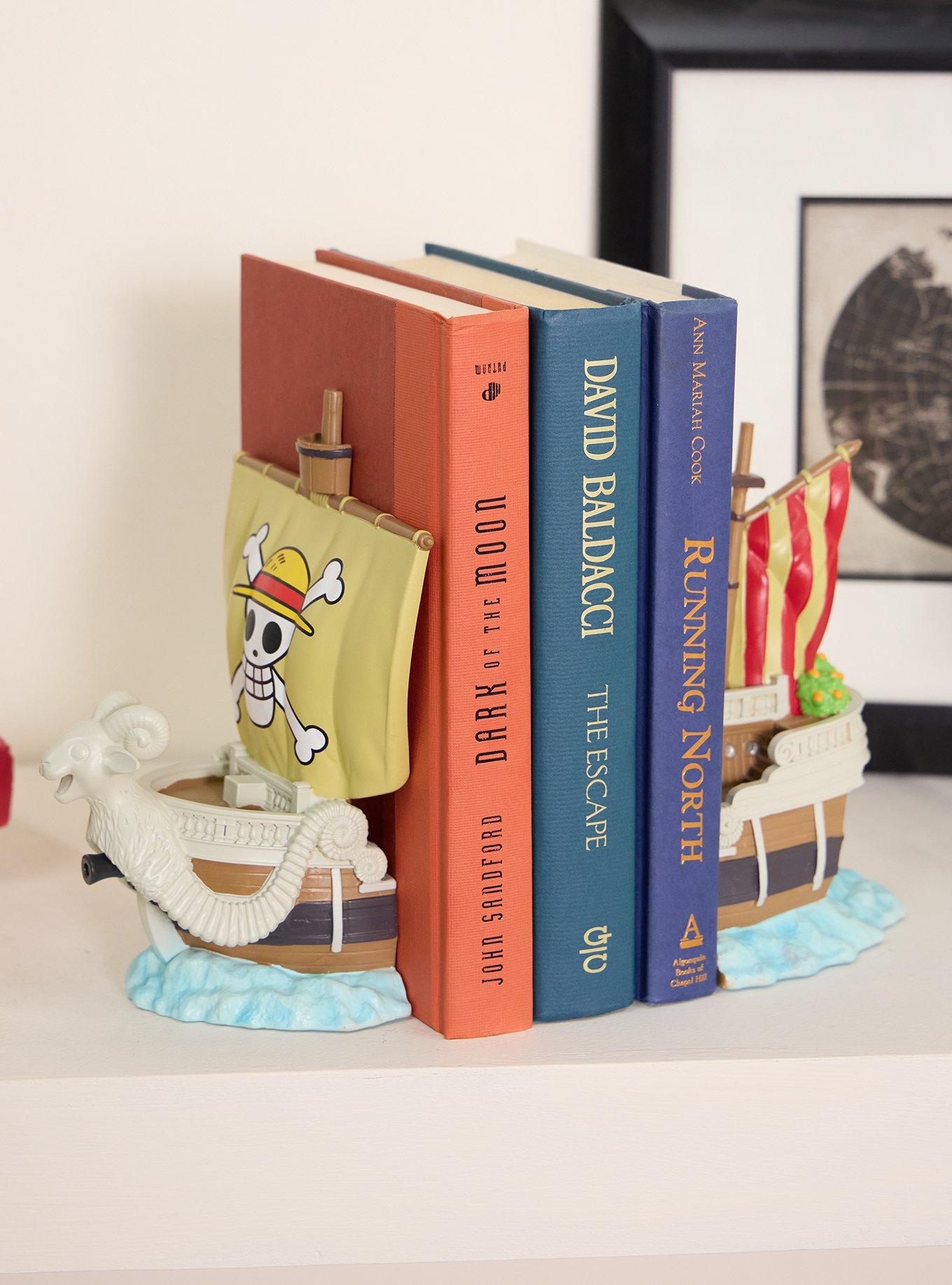 One Piece Going Merry Ship Figural Bookends