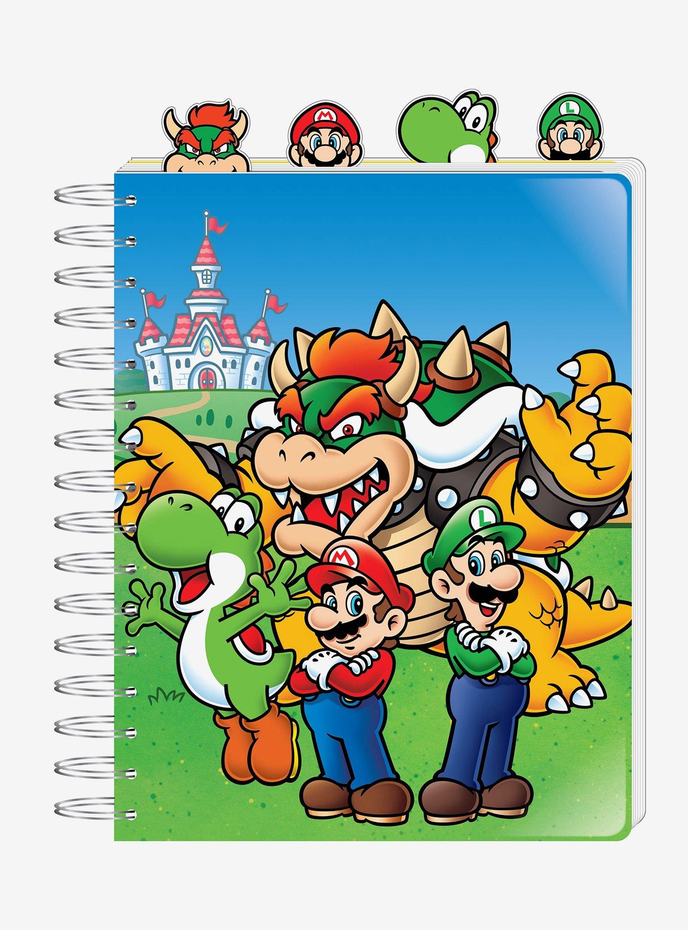 Super Mario Bros. Characters Tab Journal 