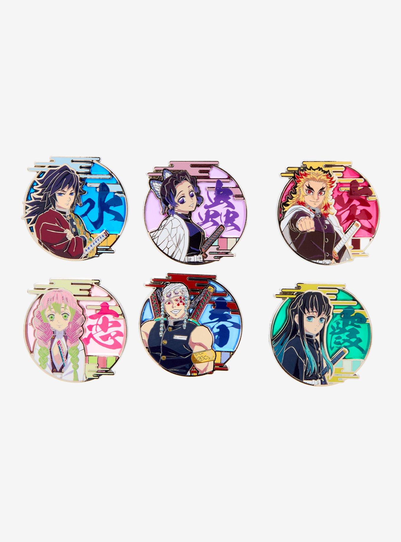 Demon Slayer: Kimetsu no Yaiba Blind Box Enamel Pin — BoxLunch Exclusive, , hi-res