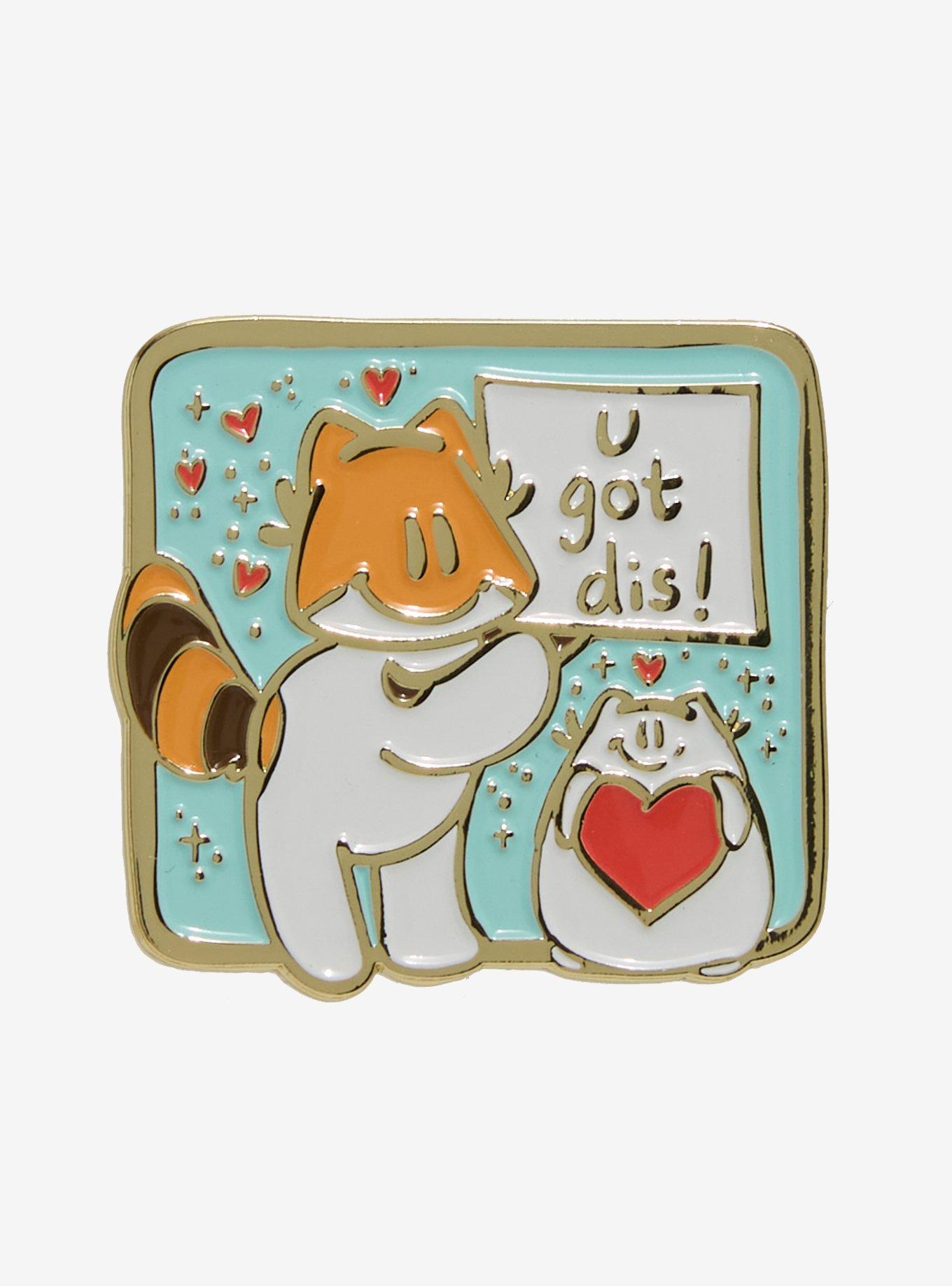 BeKyoot Coconut U Got This Enamel Pin, , hi-res