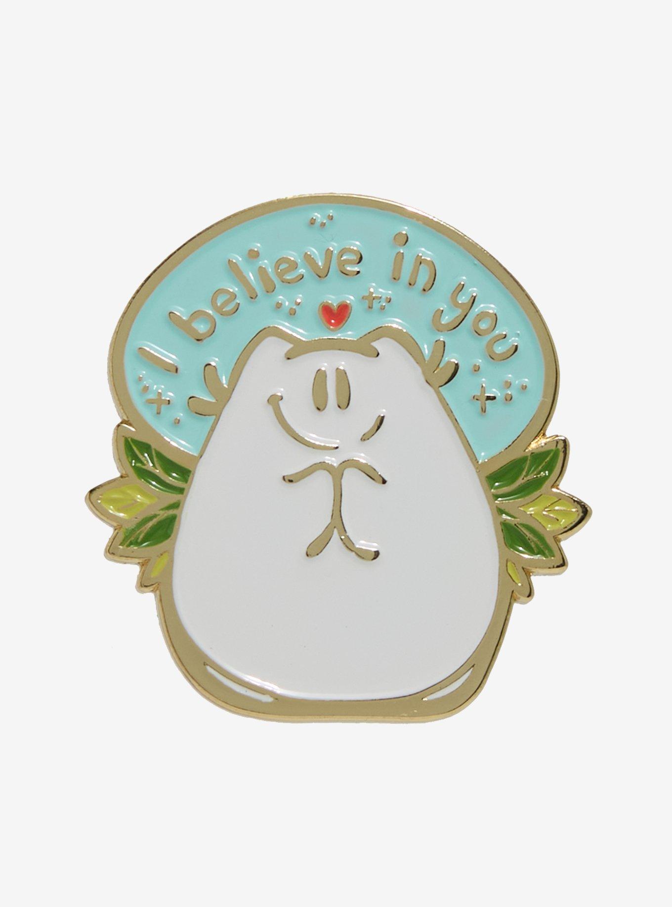 BeKyoot Floof I Believe In You Enamel Pin, , hi-res