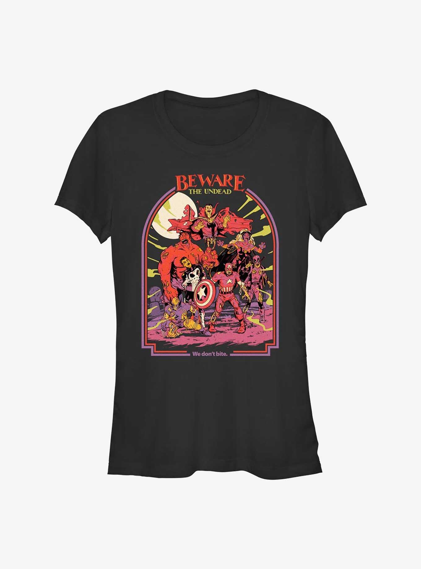 Marvel Zombies Beware The Undead Girls T-Shirt, , hi-res