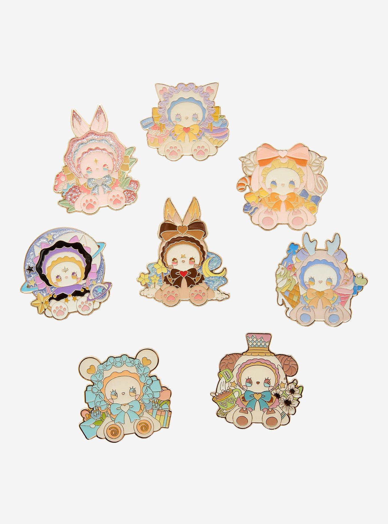 Lucky Emma Secret Forest Tea Party Blind Box Enamel Pin, , hi-res