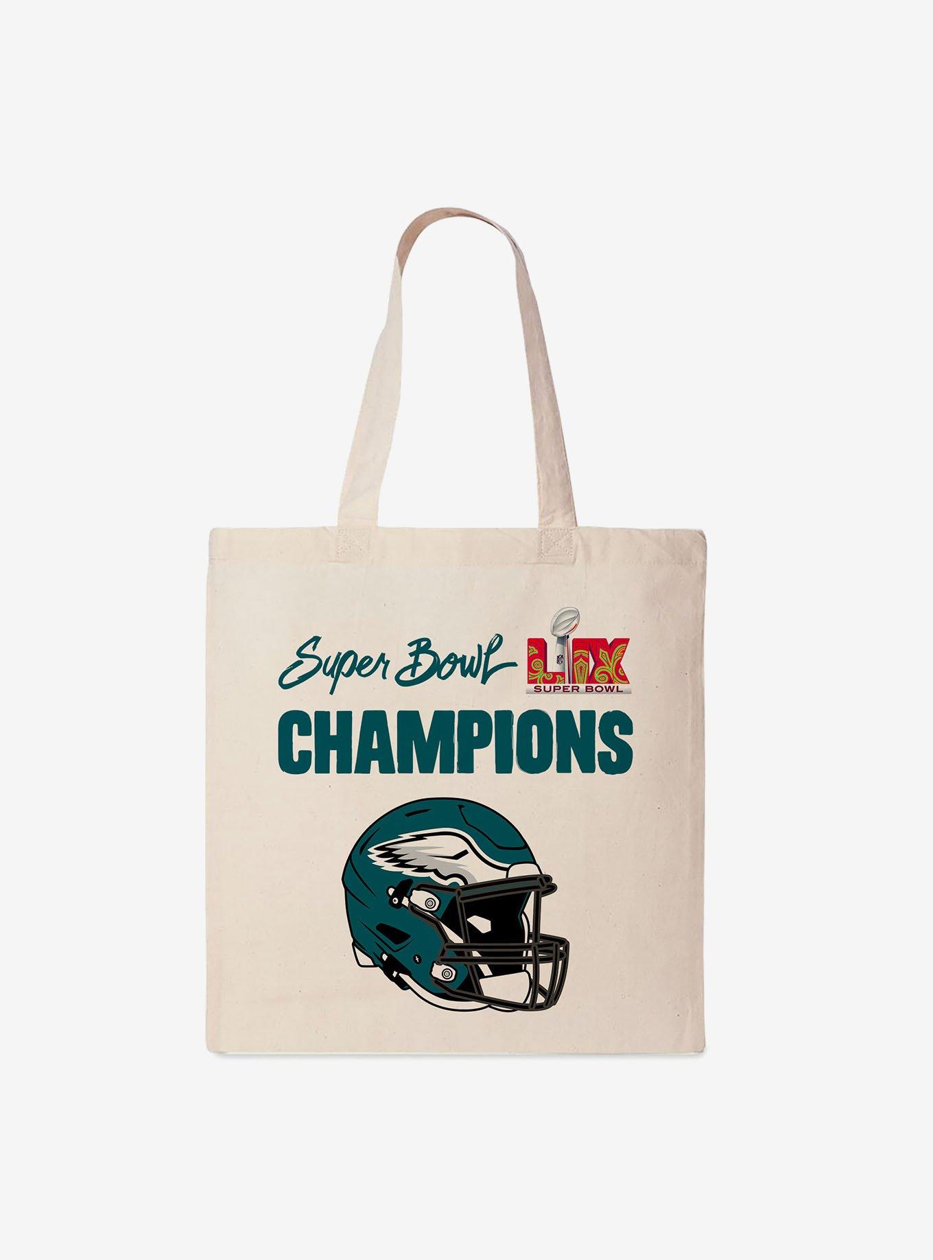 NFL 2025 Super Bowl LIX Philadelphia Eagles Mardi Canvas Tote, , hi-res