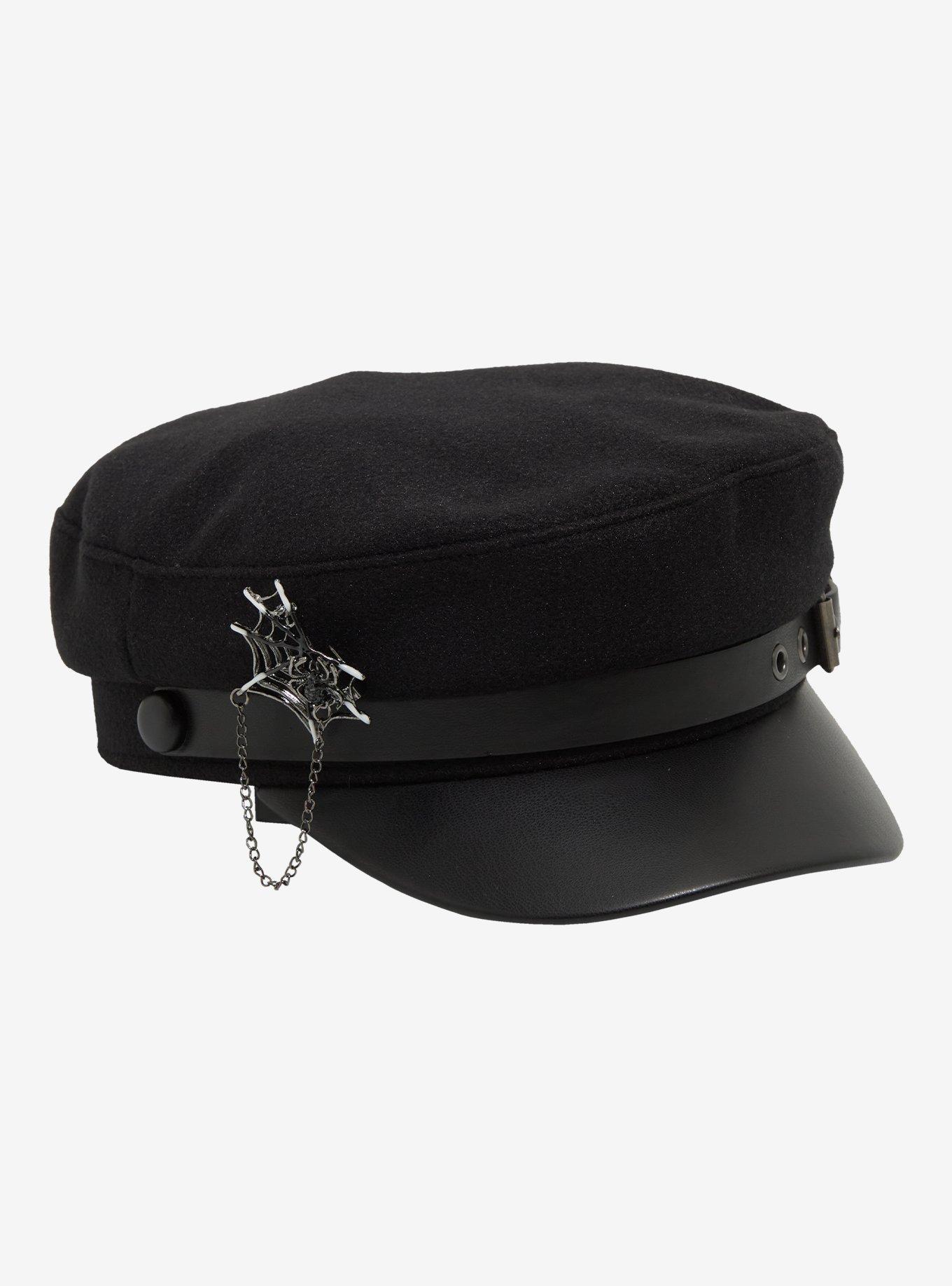Spiderweb Charm Cabbie Hat, , hi-res