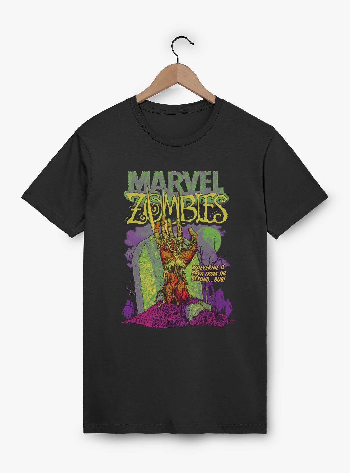 Marvel Zombies Wolverine Is Back T-Shirt, BLACK, hi-res