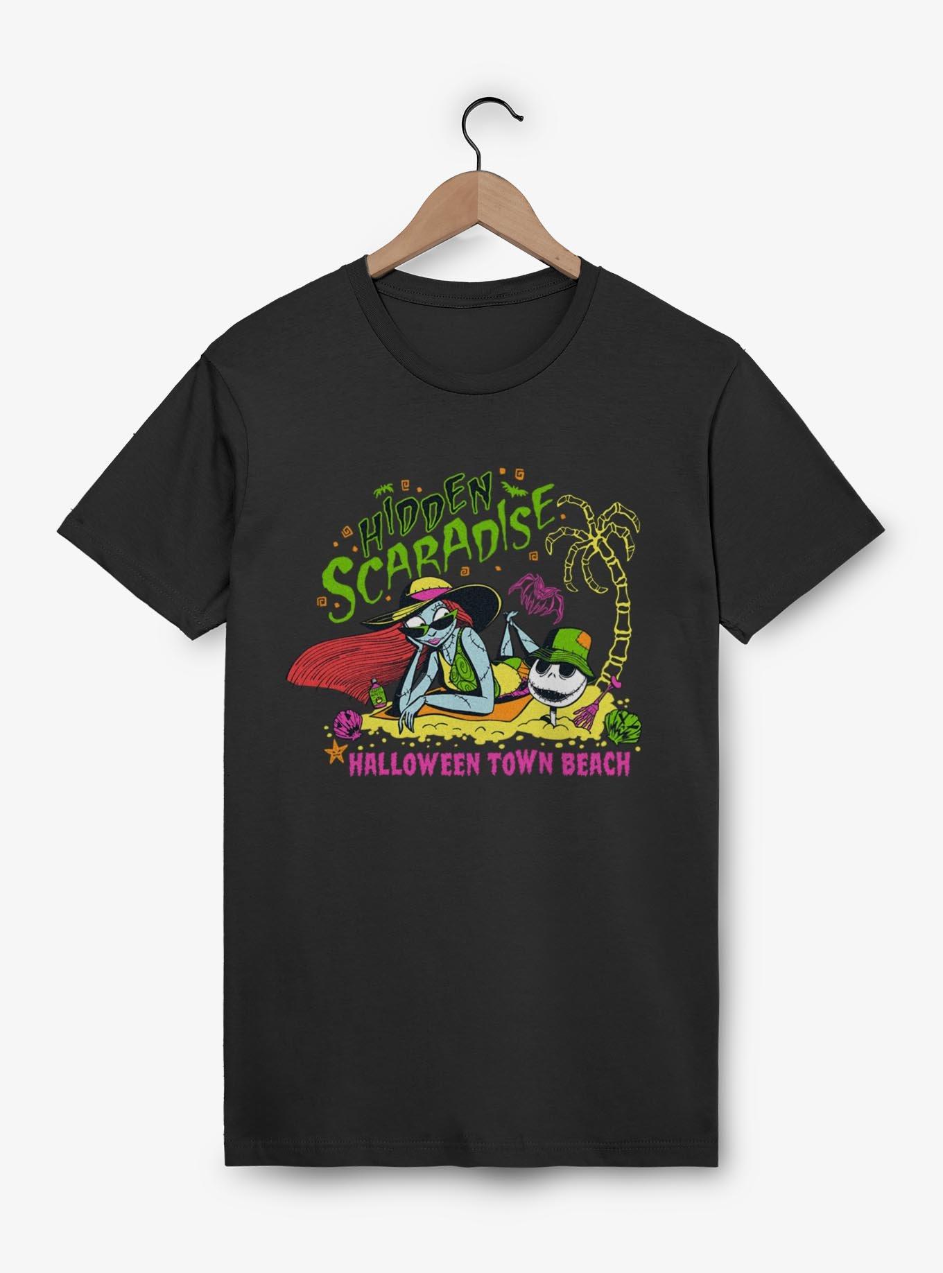The Nightmare Before Christmas Halloween Town Beach Youth T-Shirt, , hi-res
