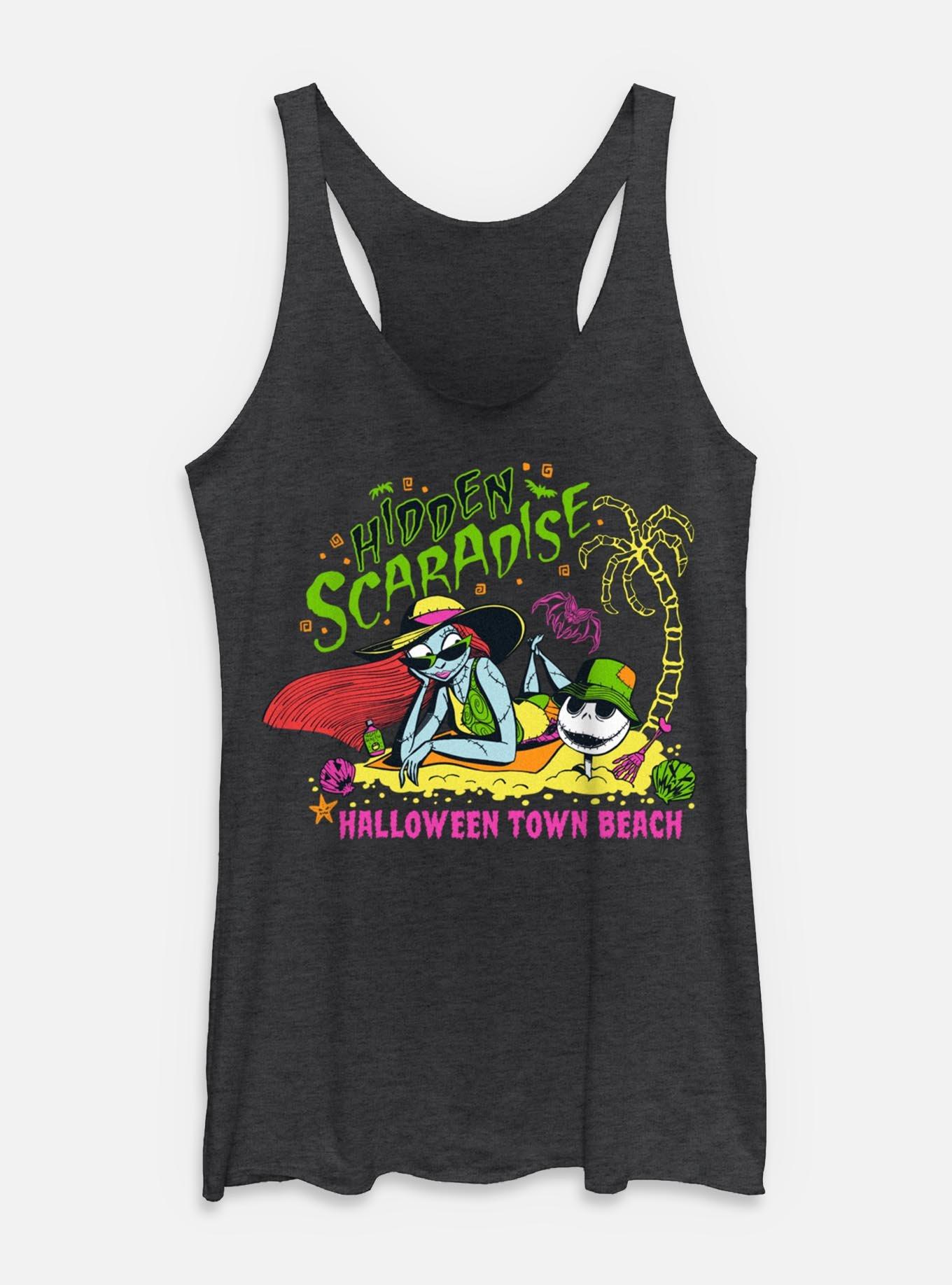 The Nightmare Before Christmas Halloween Town Beach Womens Tank Top, , hi-res