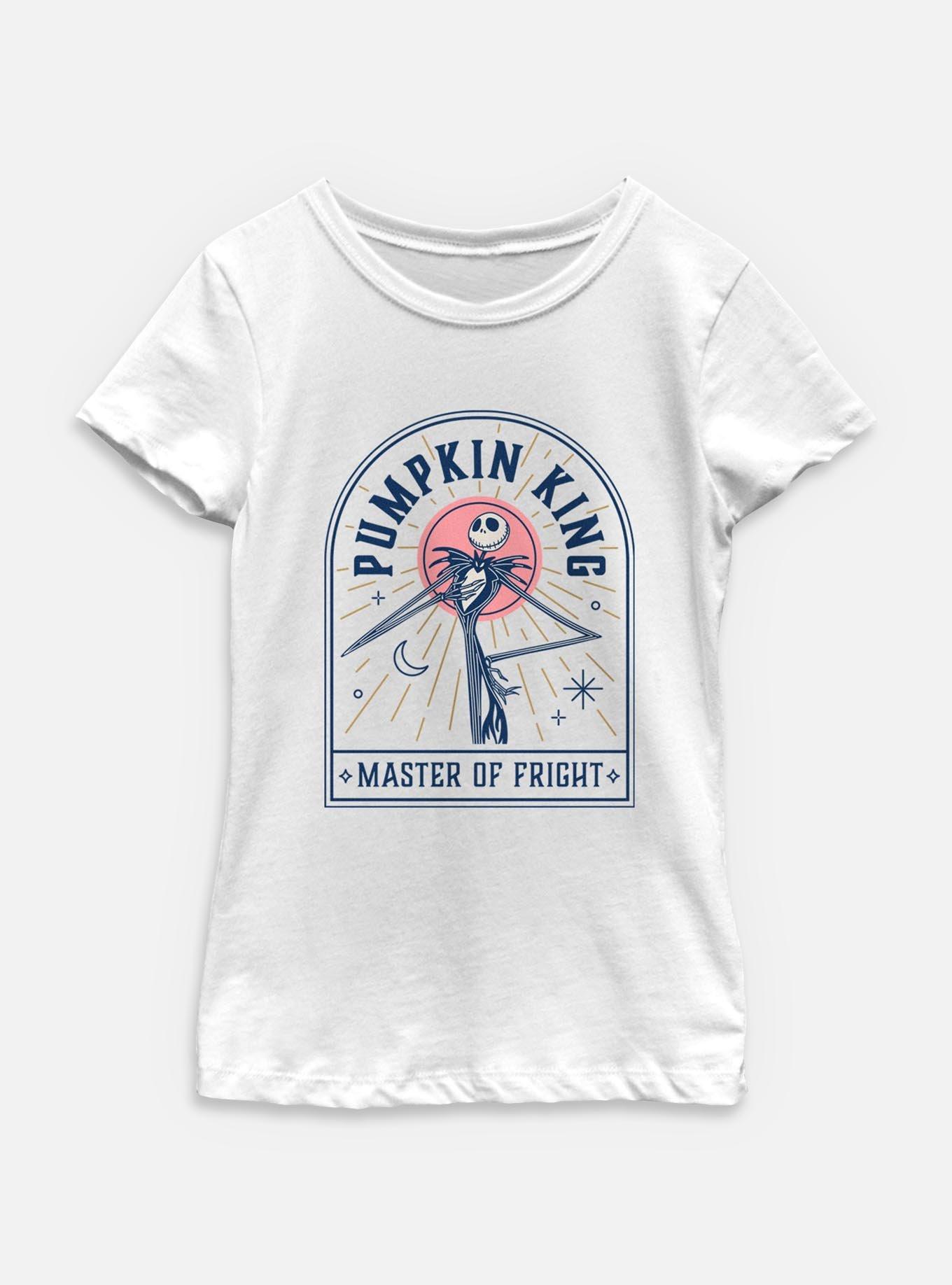 The Nightmare Before Christmas Pumpkin King Master Of Fright Youth Girls T-Shirt, , hi-res