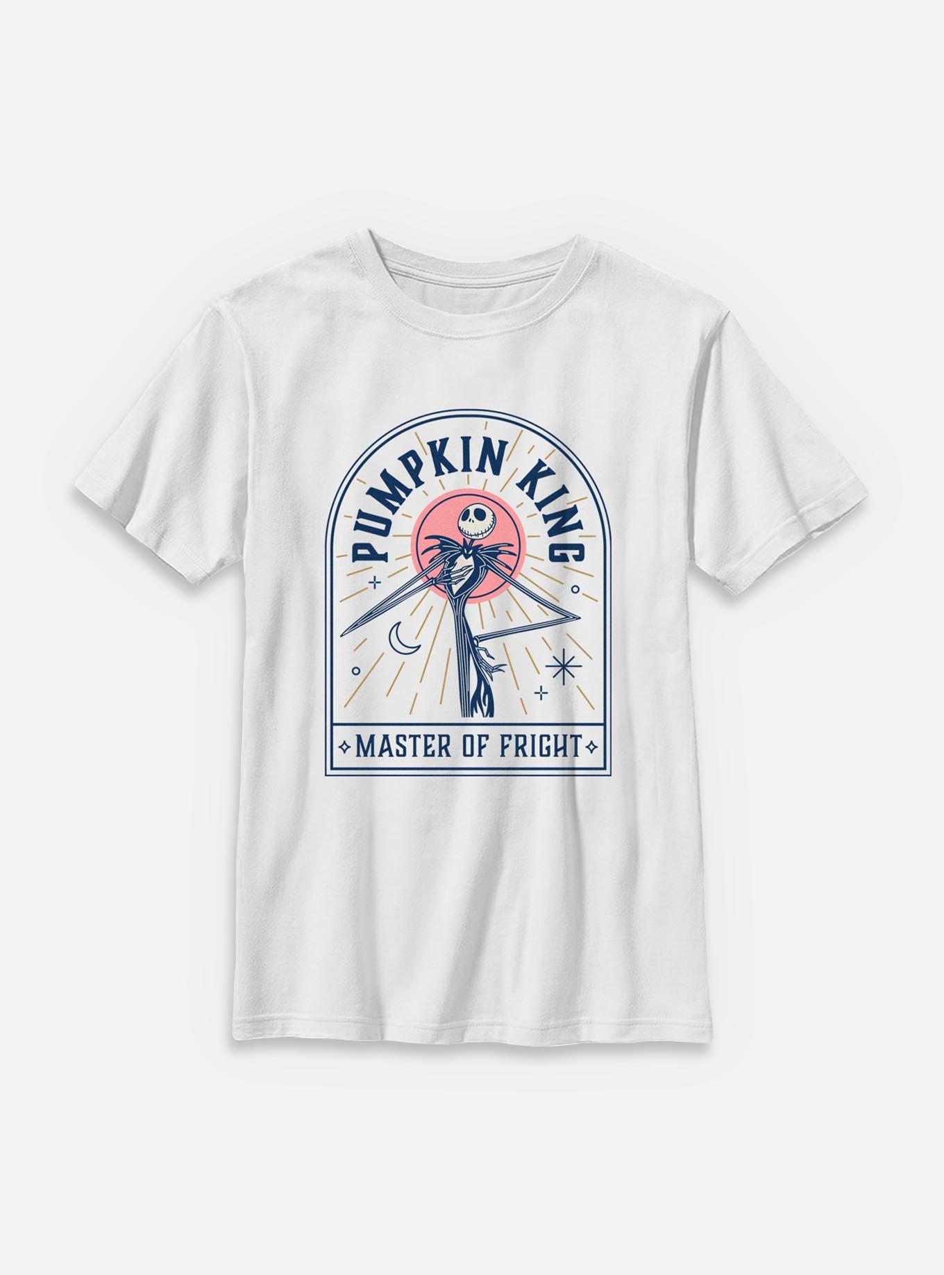 The Nightmare Before Christmas Pumpkin King Master Of Fright Youth T-Shirt, , hi-res