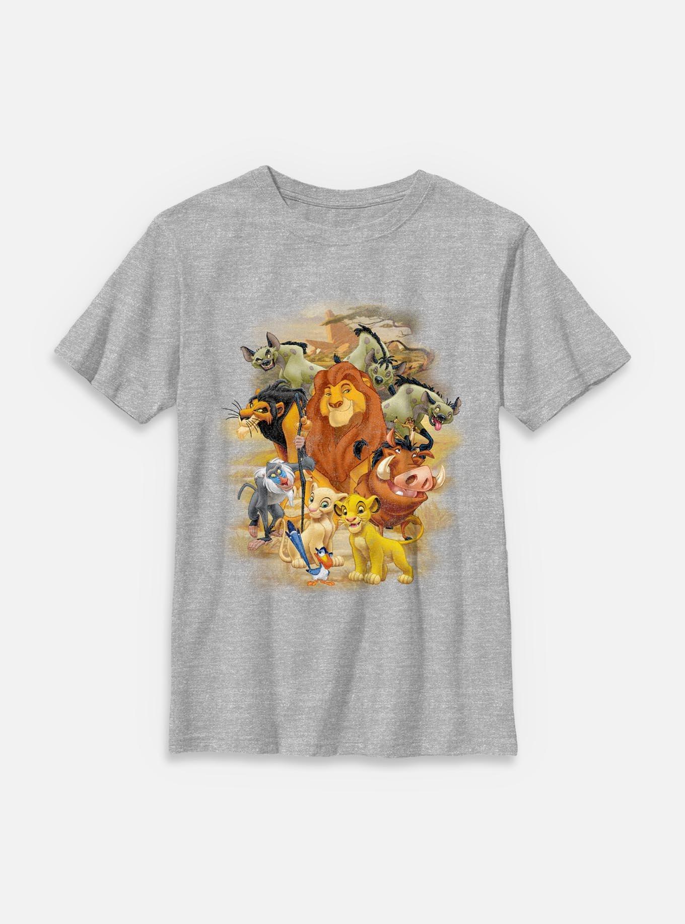 Disney The Lion King Group Portrait Youth T-Shirt, , hi-res
