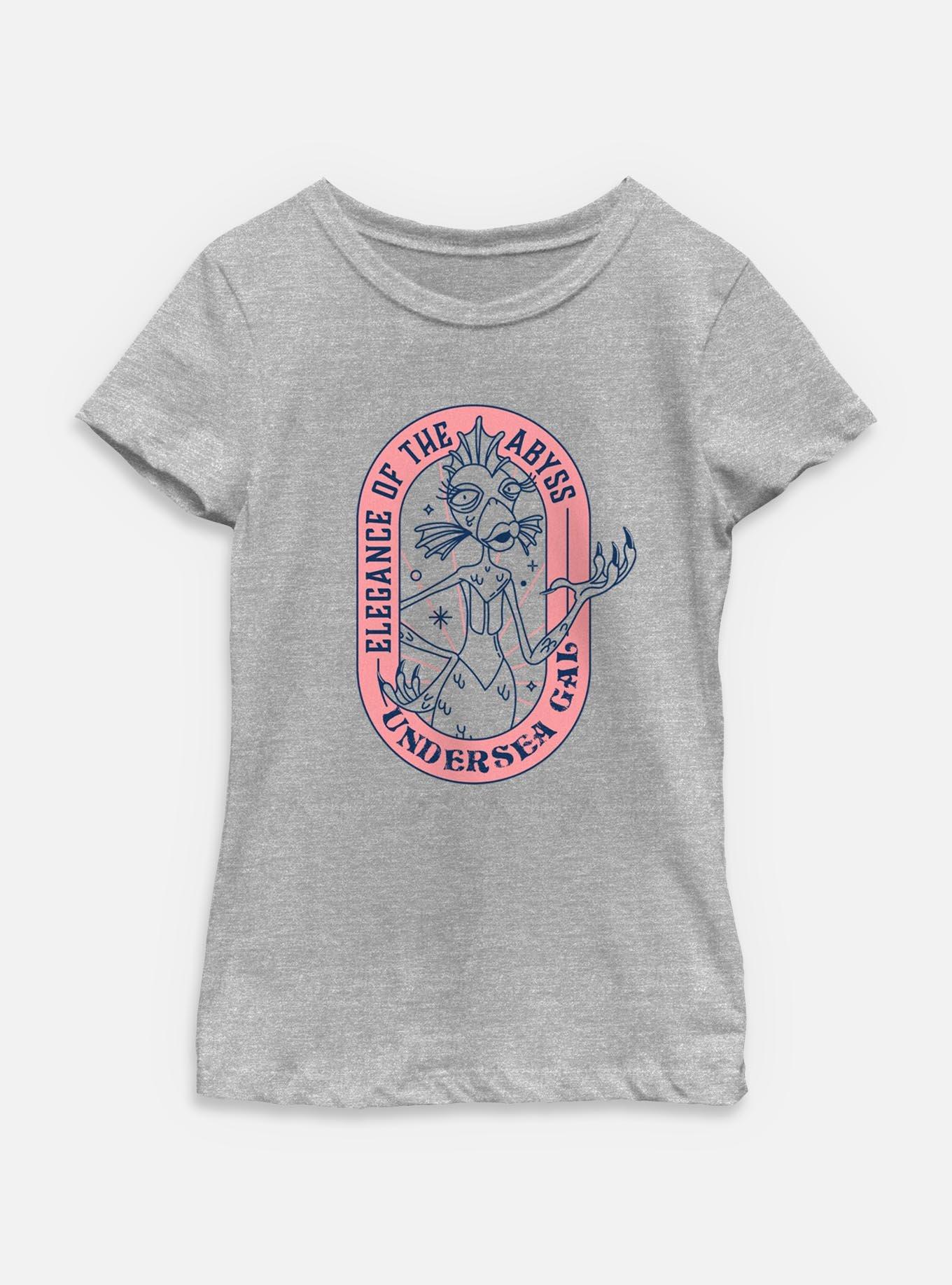 The Nightmare Before Christmas Elegance Of The Abyss Undersea Gal Youth Girls T-Shirt, , hi-res
