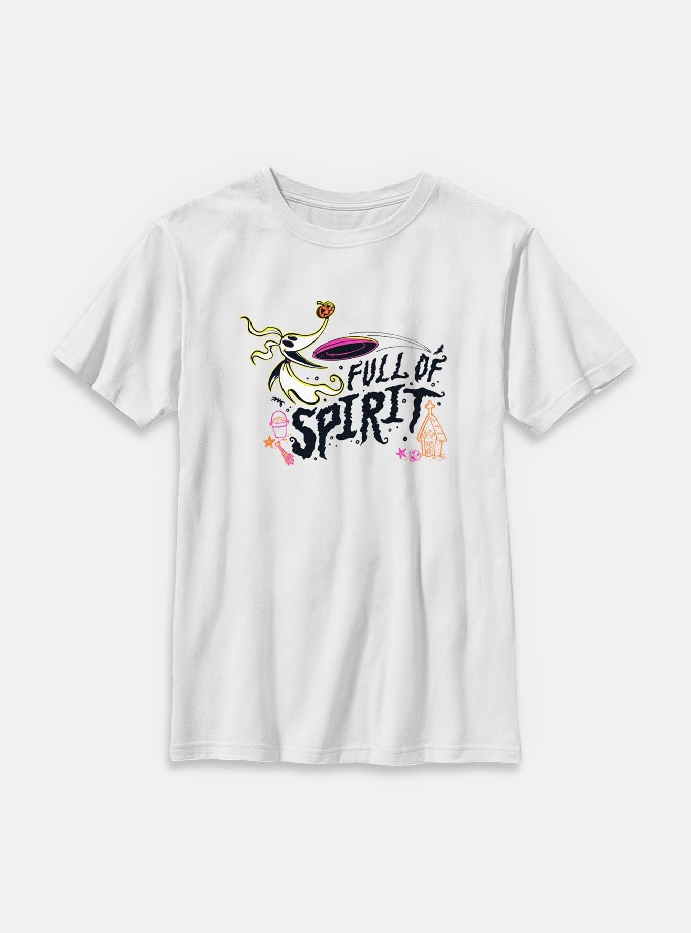 The Nightmare Before Christmas Full Of Spirit Youth T-Shirt, , hi-res