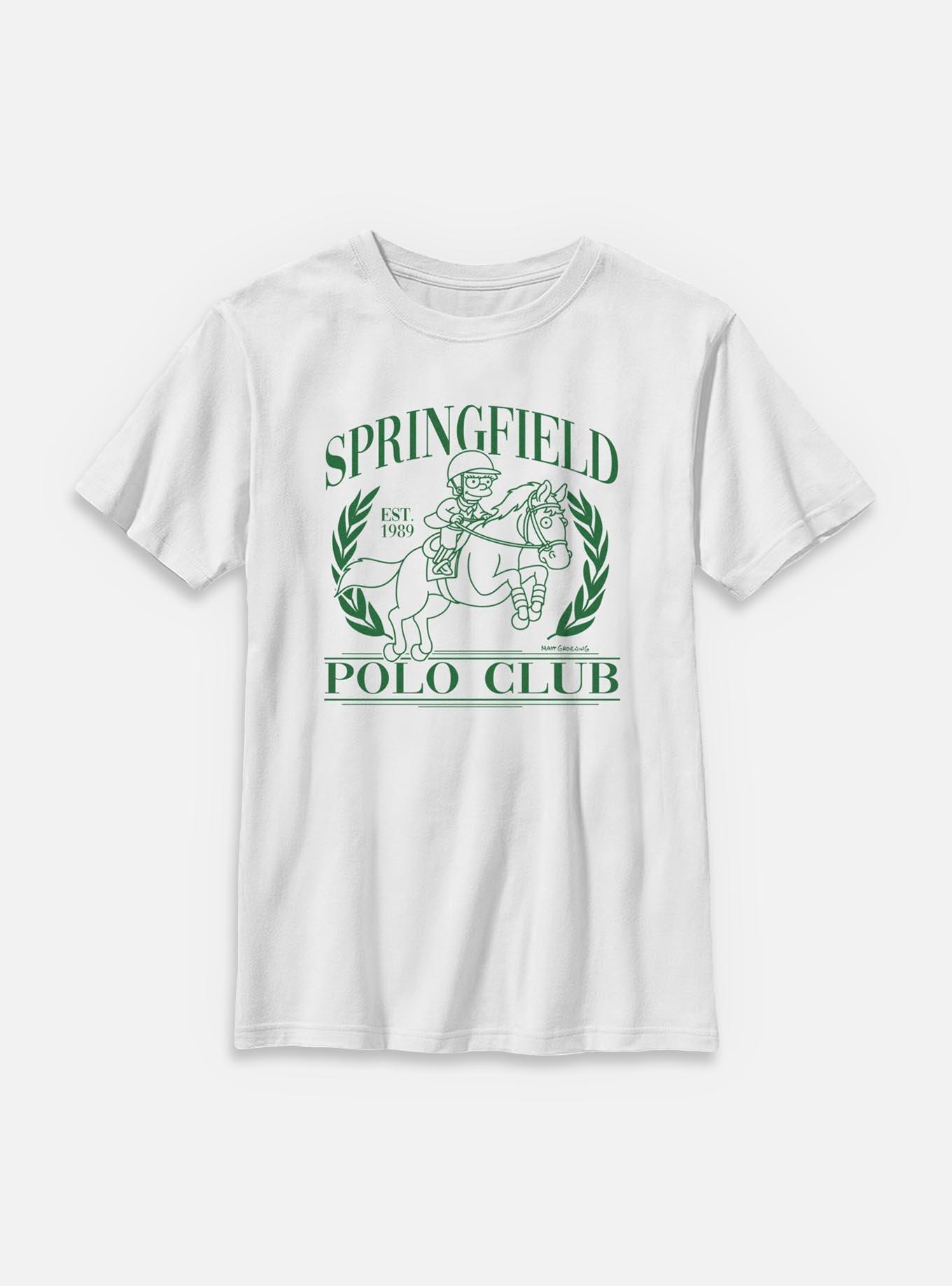 The Simpsons Springfield Polo Club  Youth T-Shirt, , hi-res
