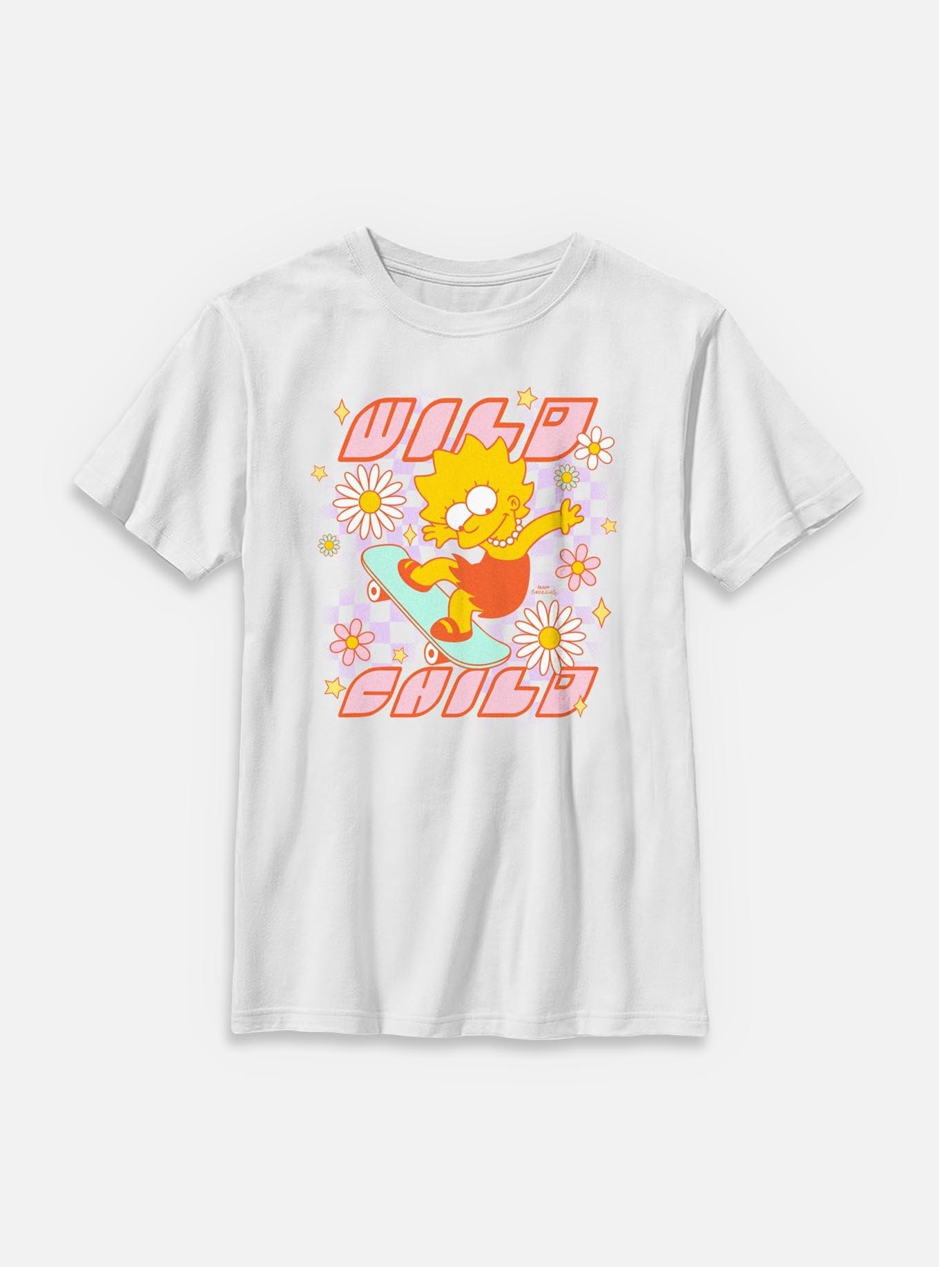 The Simpsons Wild Child Youth T-Shirt, , hi-res