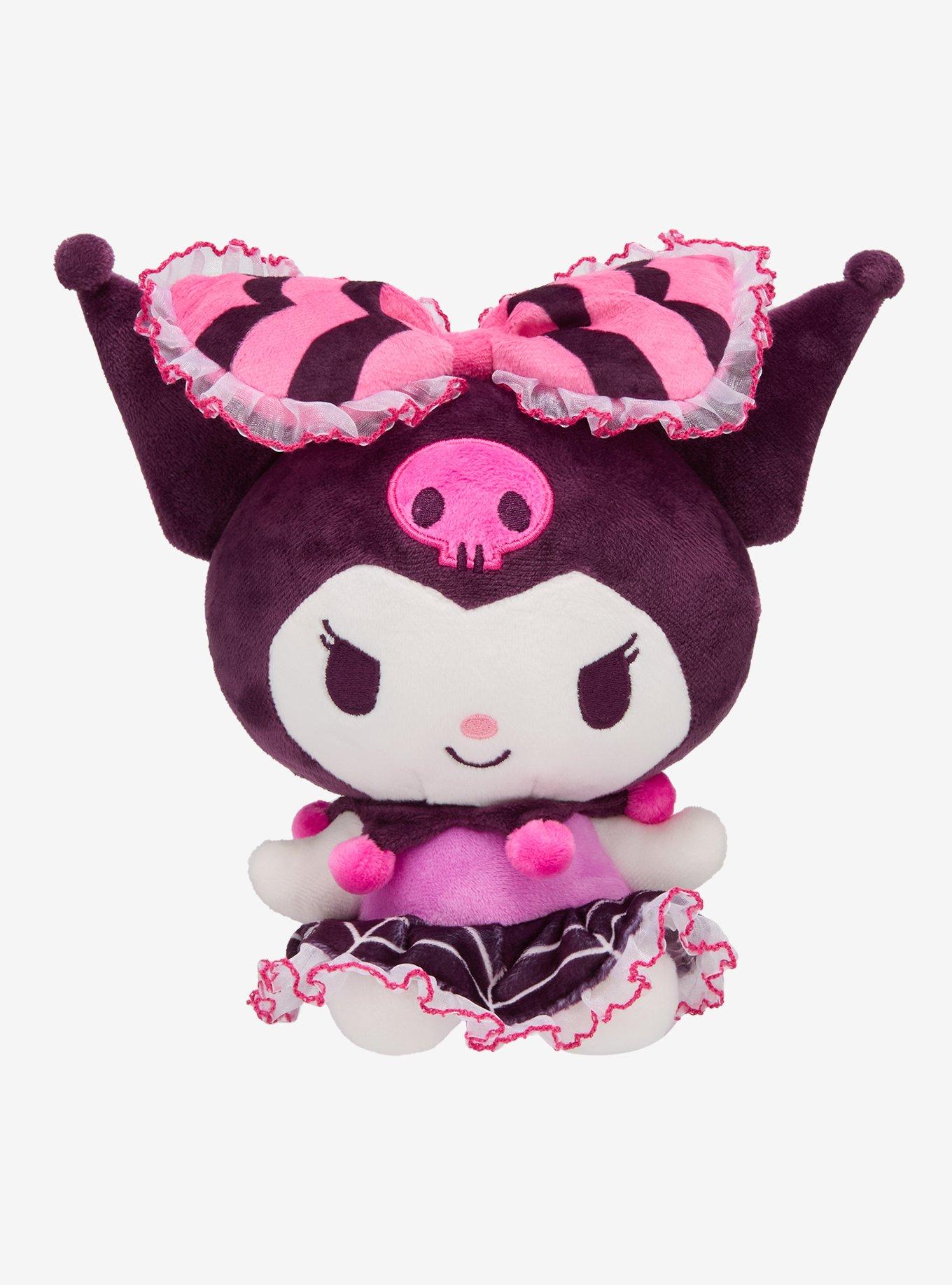 Kuromi Spiderweb Dress Halloween Plush, , hi-res
