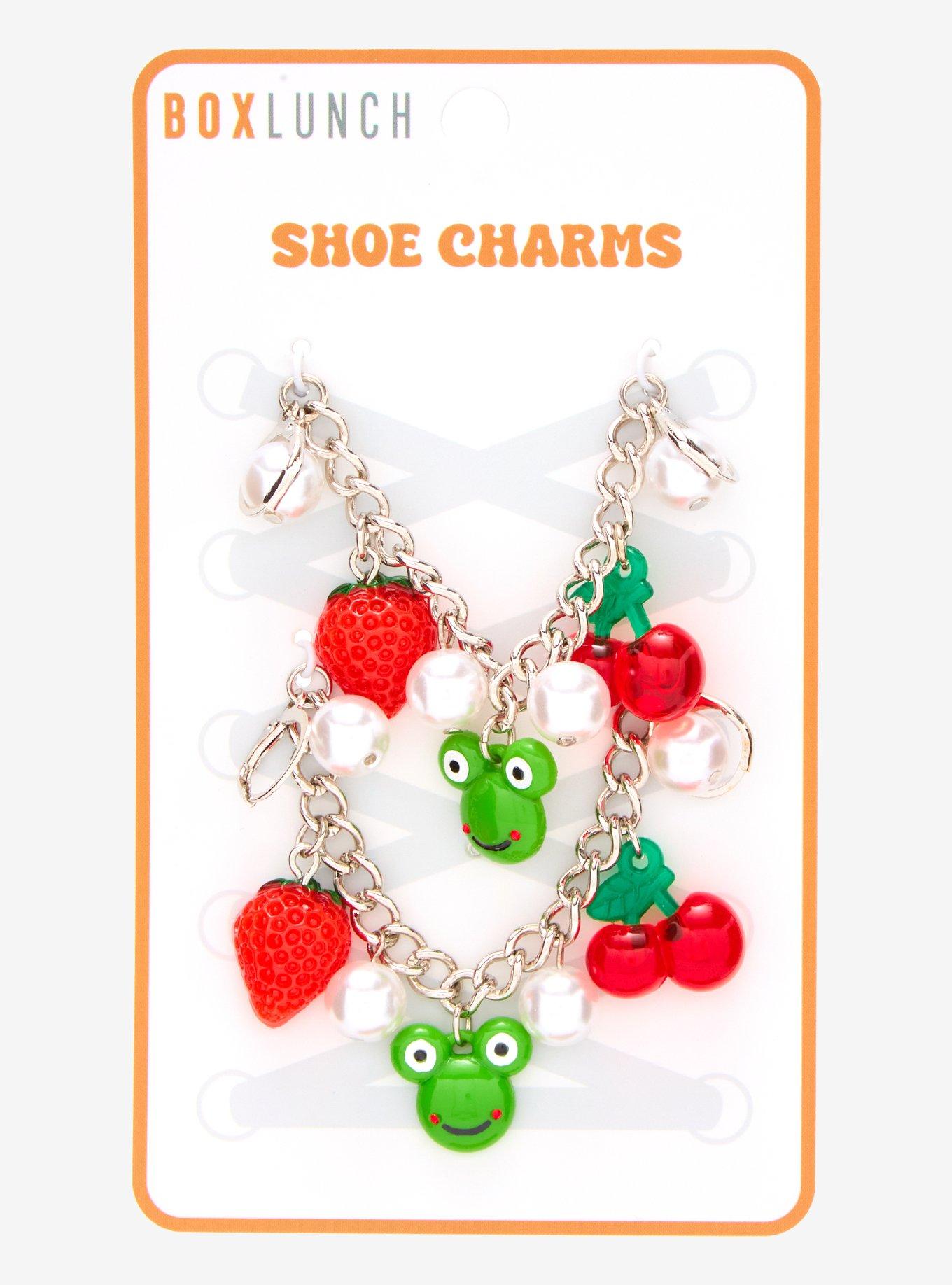 Fruit & Frogs Shoe Charm Set - BoxLunch Exclusive, , hi-res