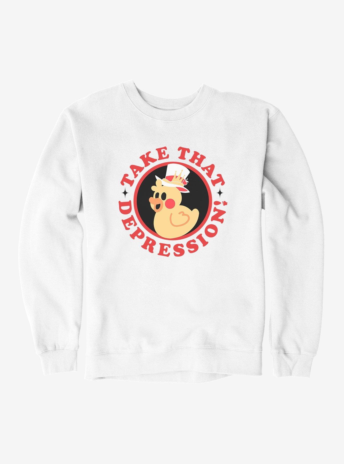 Hazbin Hotel Take That Depression Sweatshirt, , hi-res