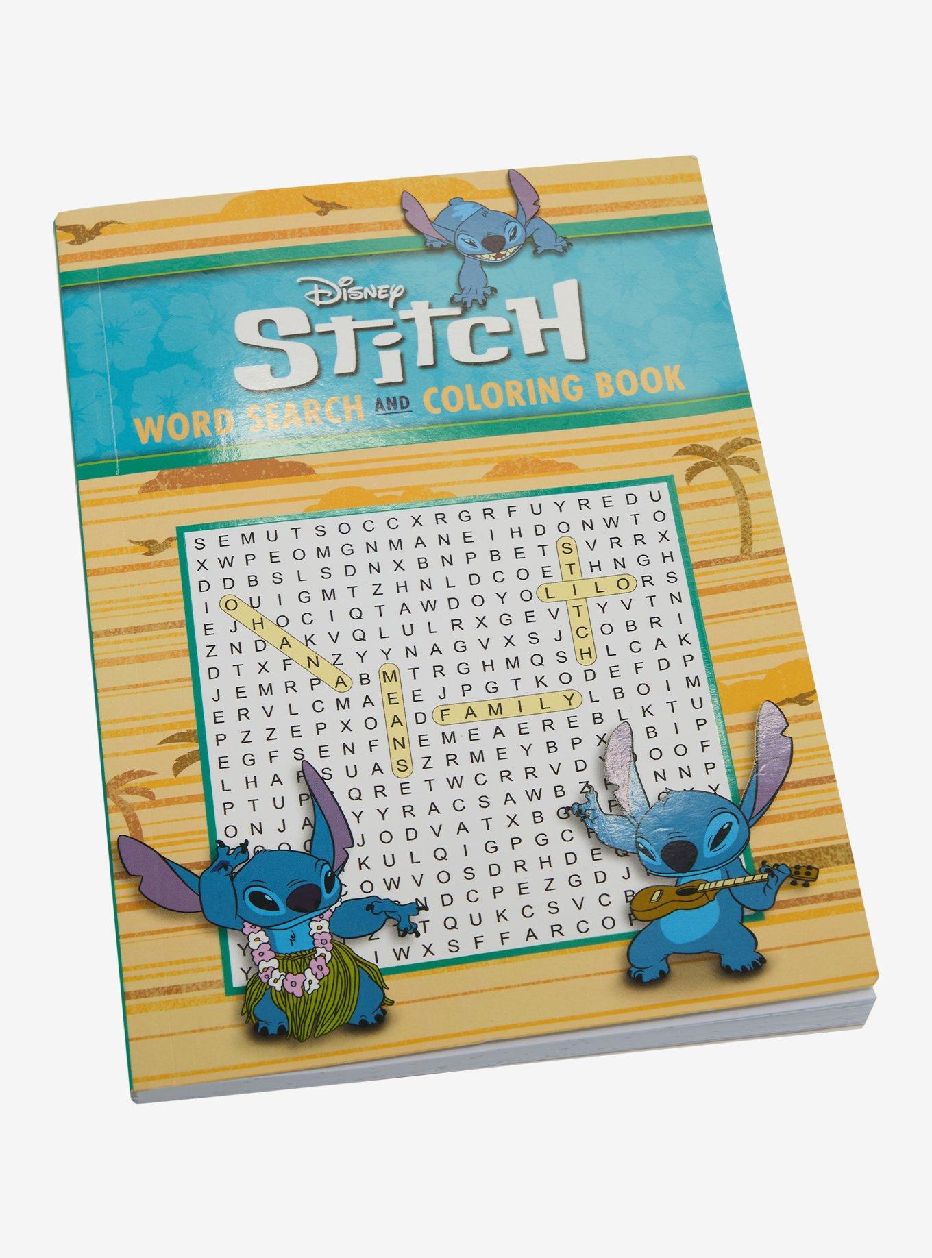 Disney Stitch Word Search & Coloring Book, , hi-res