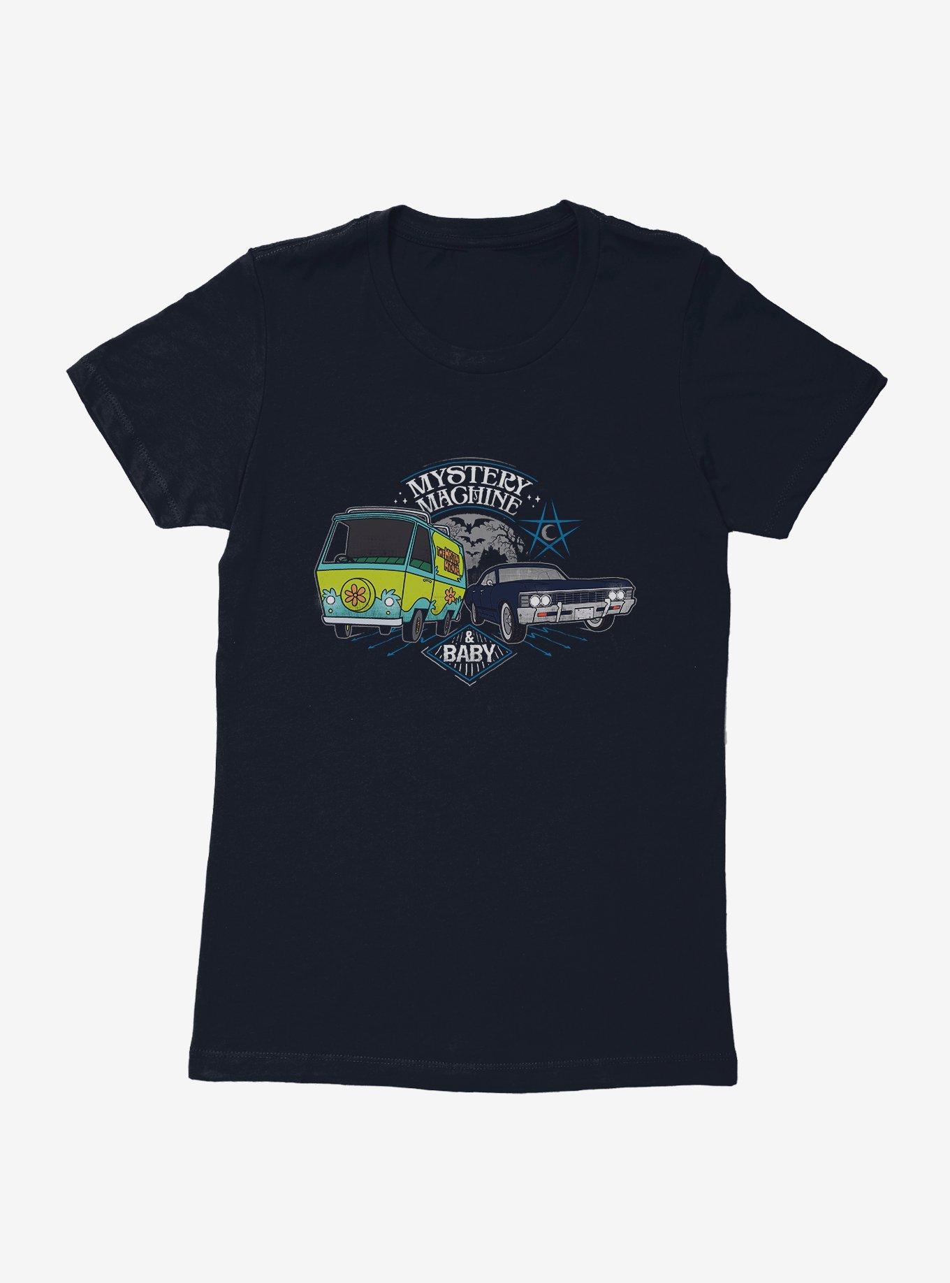 Supernatural Scoobynatural Mystery Machine Womens T-Shirt, MIDNIGHT NAVY, hi-res