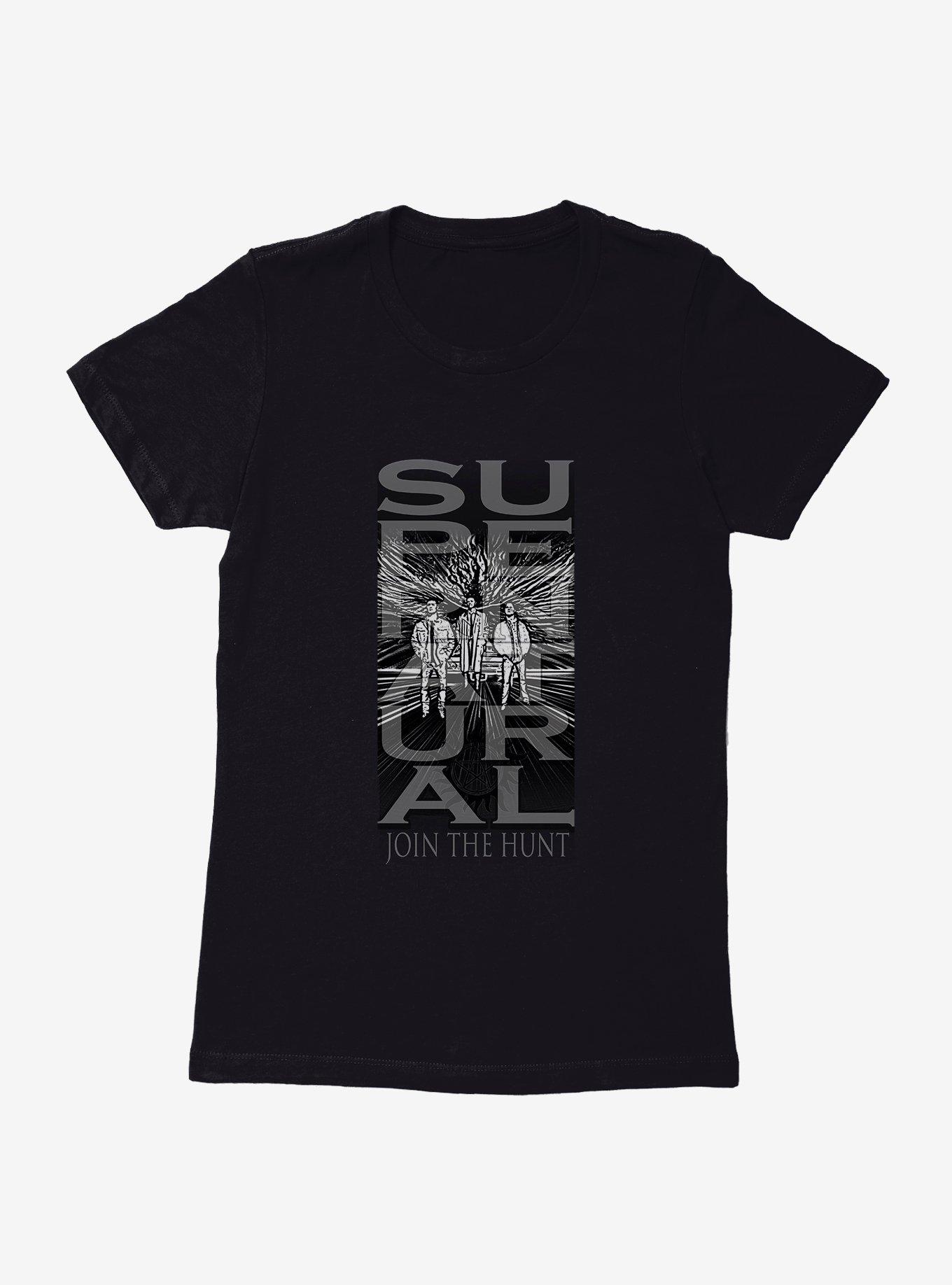 Supernatural Join The Hunt Banner Style Womens T-Shirt, , hi-res