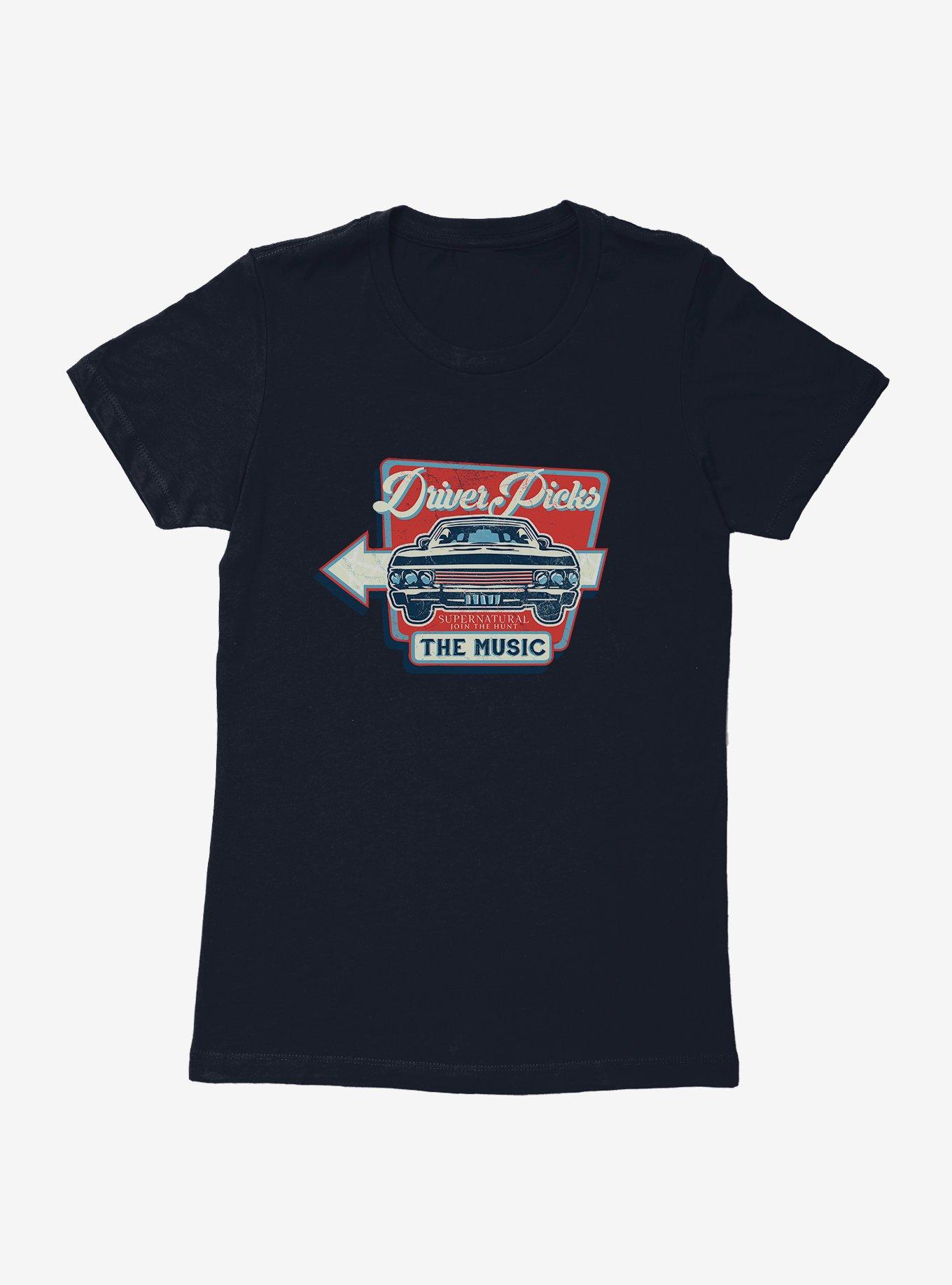 Supernatural Impala Womens T-Shirt,Specials : American Fashion Style Bags On Sale