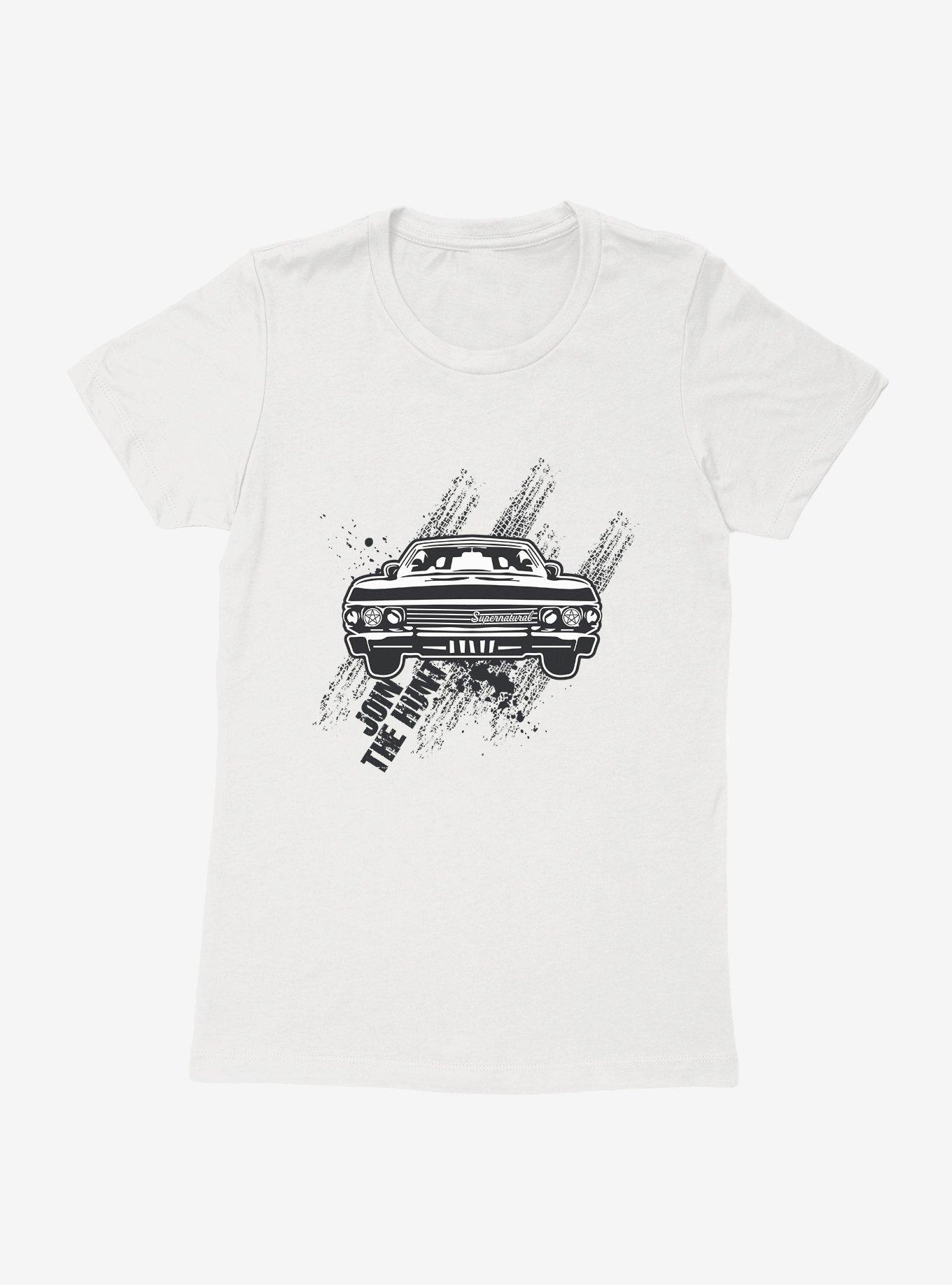 Supernatural Join The Hunt Impala Womens T-Shirt, , hi-res