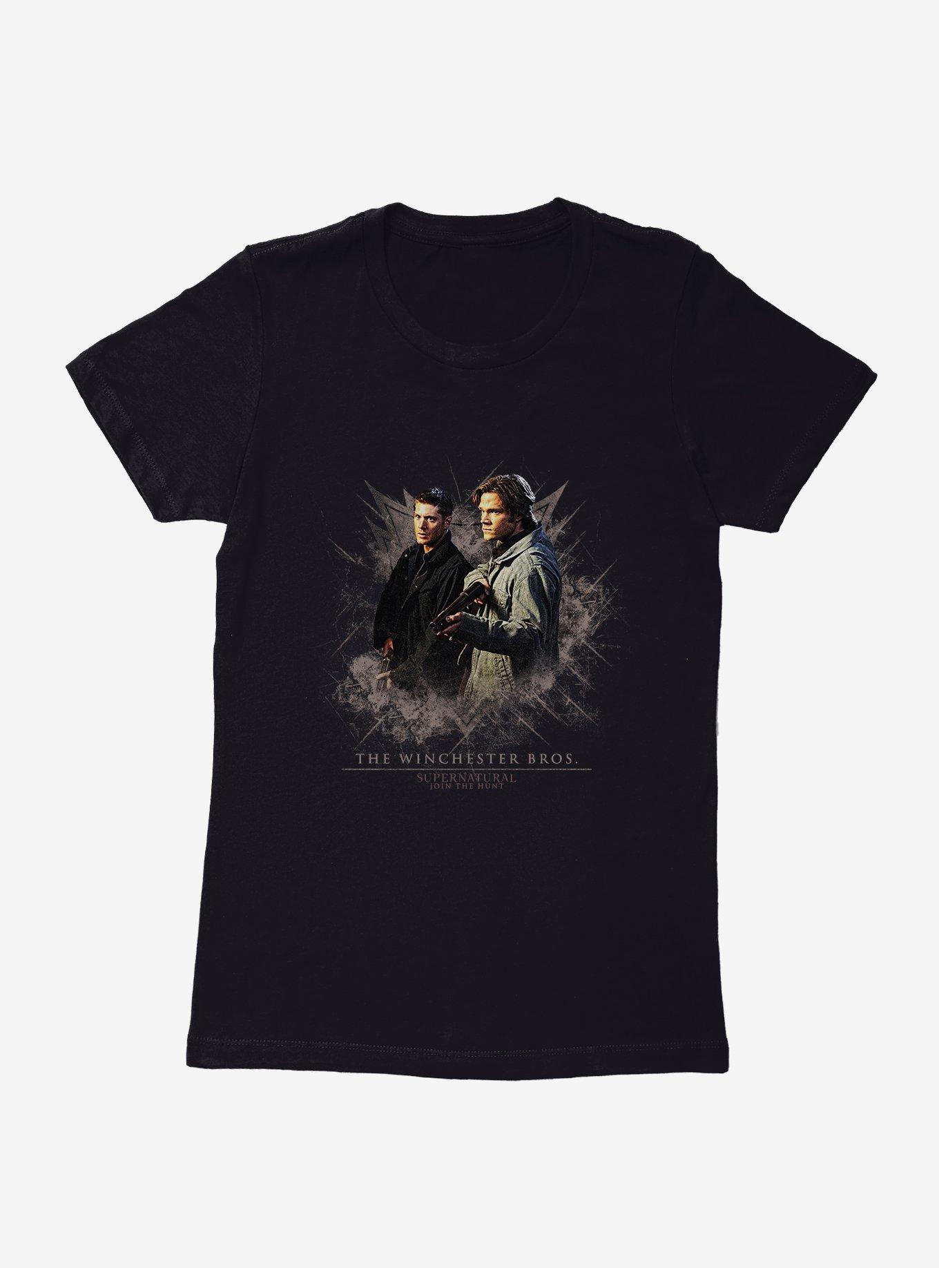 Supernatural Dean And Sam Gun Womens T-Shirt, , hi-res