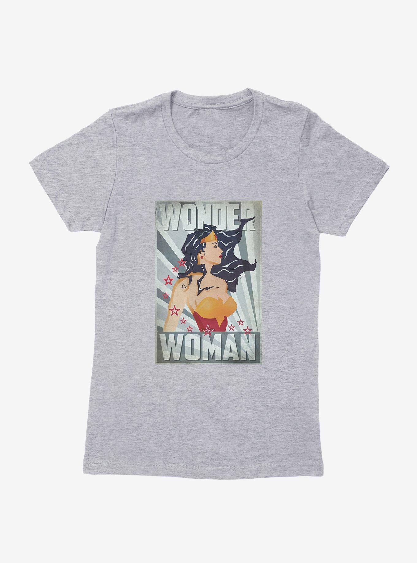 DC Comics Wonder Woman Right Side Womens T-Shirt