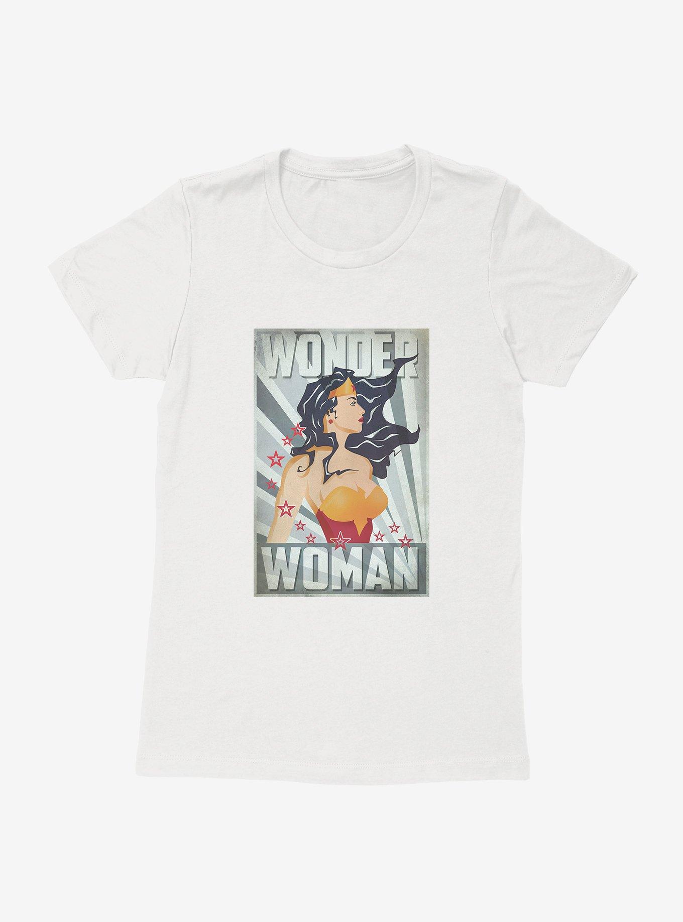 DC Comics Wonder Woman Right Side Womens T-Shirt,Specials : American Fashion Style Bags On Sale