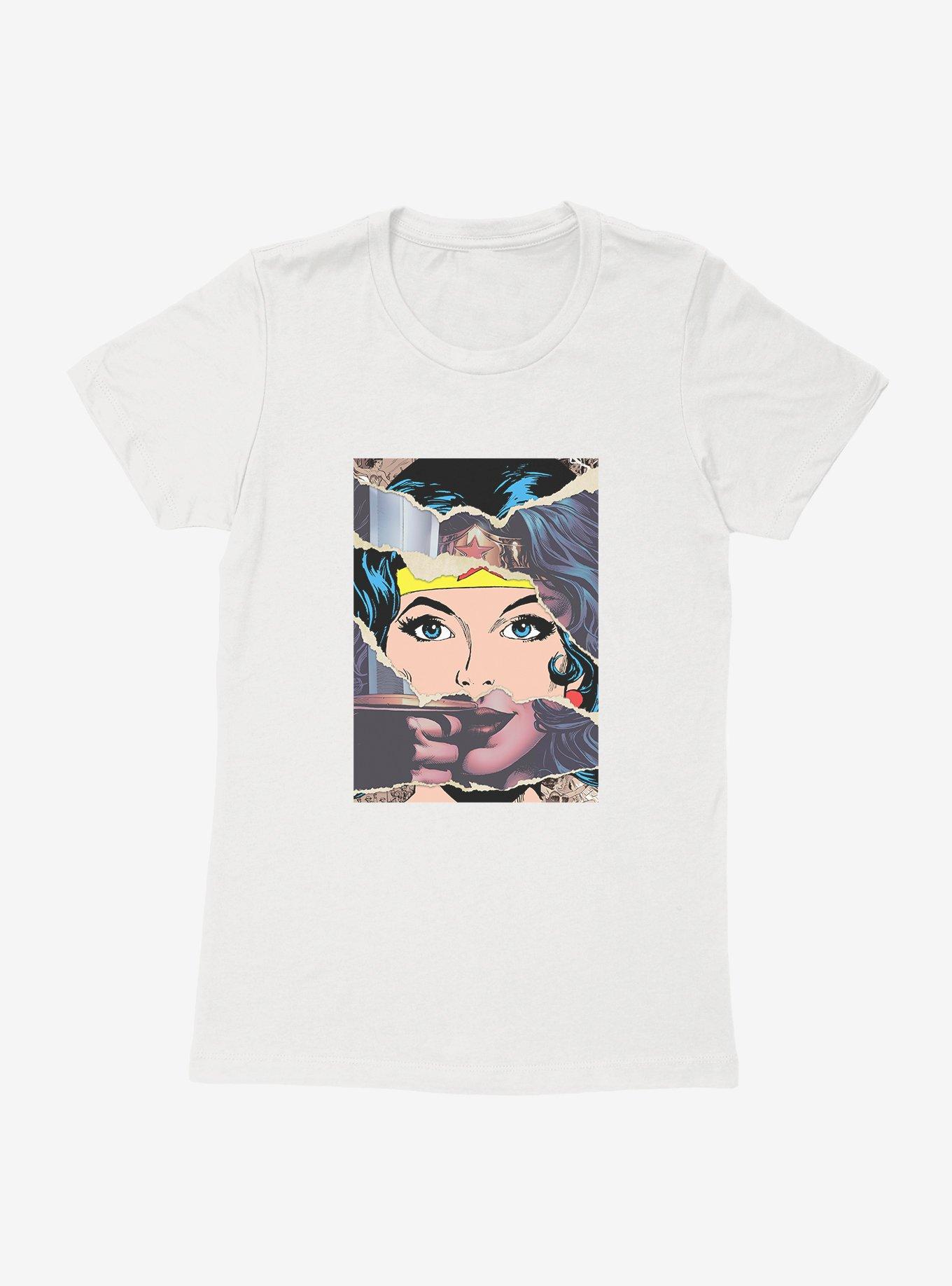 DC Comics Wonder Woman All The Faces Womens T-Shirt