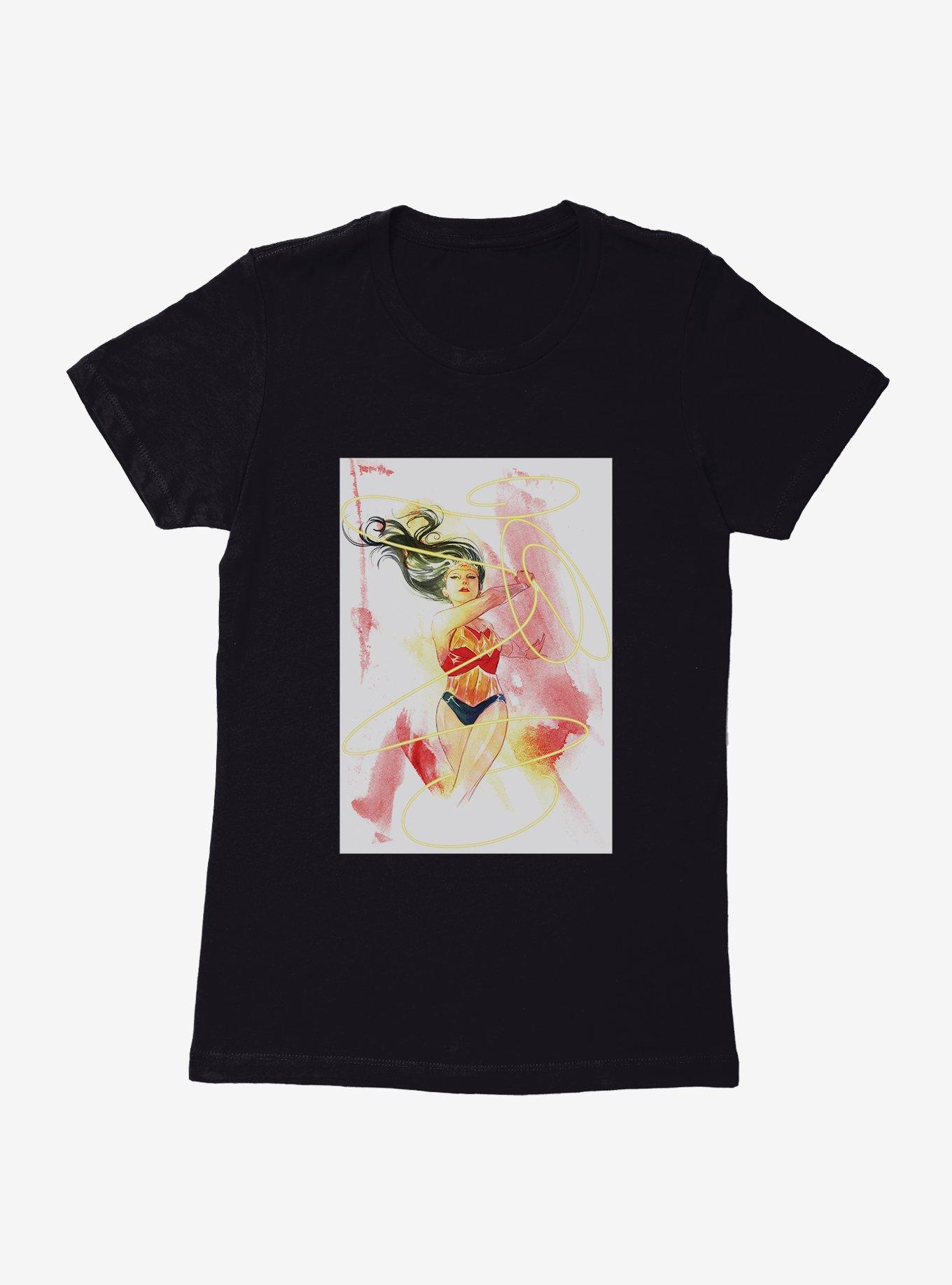 DC Comics Wonder Woman Golden Lasso Womens T-Shirt