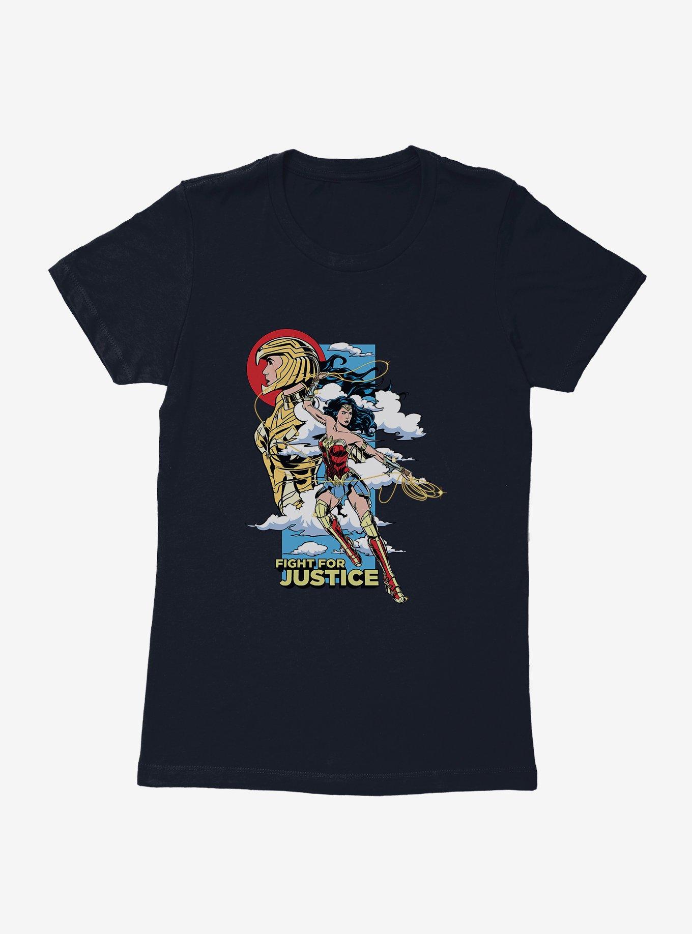 DC Comics Wonder Woman 1984 Fight In Flight Womens T-Shirt