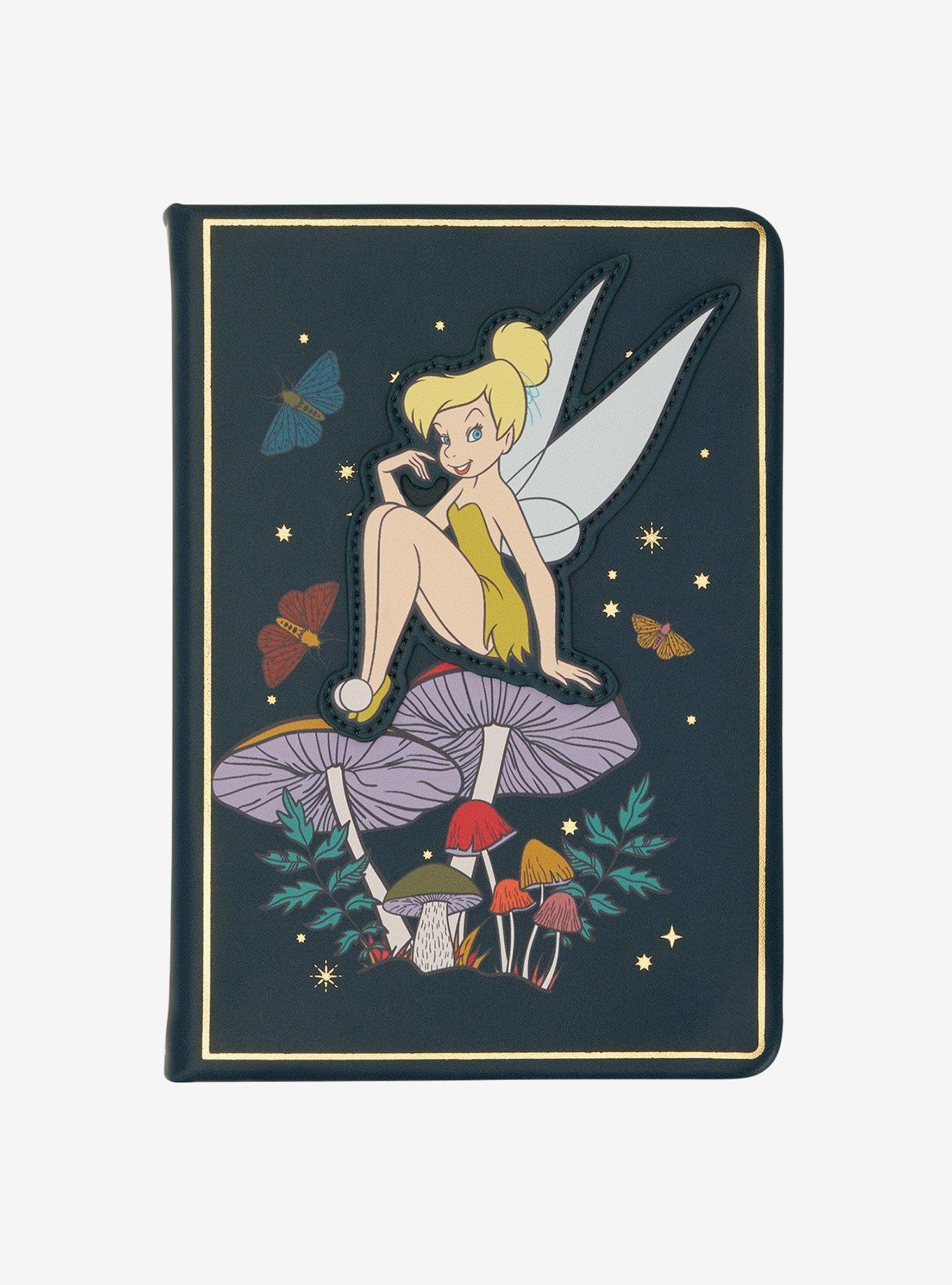 Loungefly Disney Peter Pan Tinker Bell Mushroom Refillable Journal, , hi-res