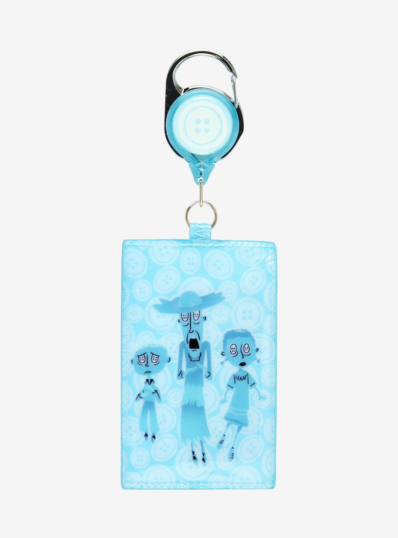 Coraline Ghost Children Retractable Lanyard — BoxLunch Exclusive, , hi-res