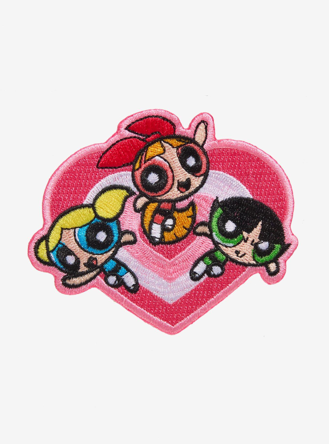 The Powerpuff Girls Trio Heat Adhesive Patch &mdash; BoxLunch Exclusive, , hi-res