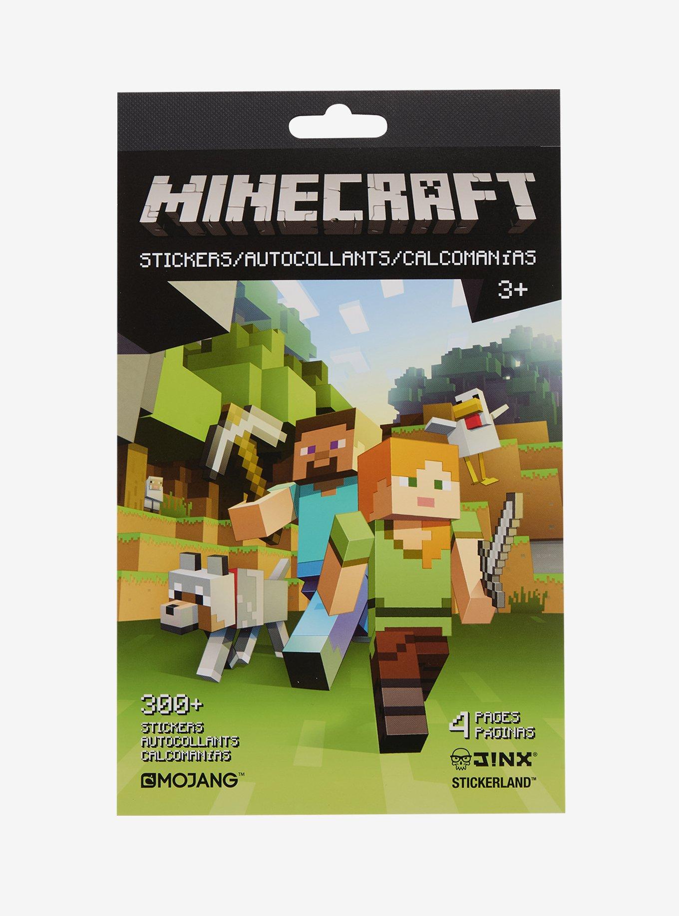 Stickerland Minecraft Classic Icons Sticker Pad, , hi-res