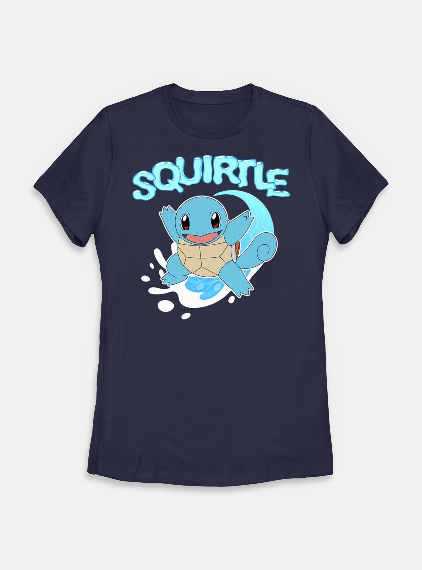 Pokemon Squirtle Water Type Womens T-Shirt, , hi-res