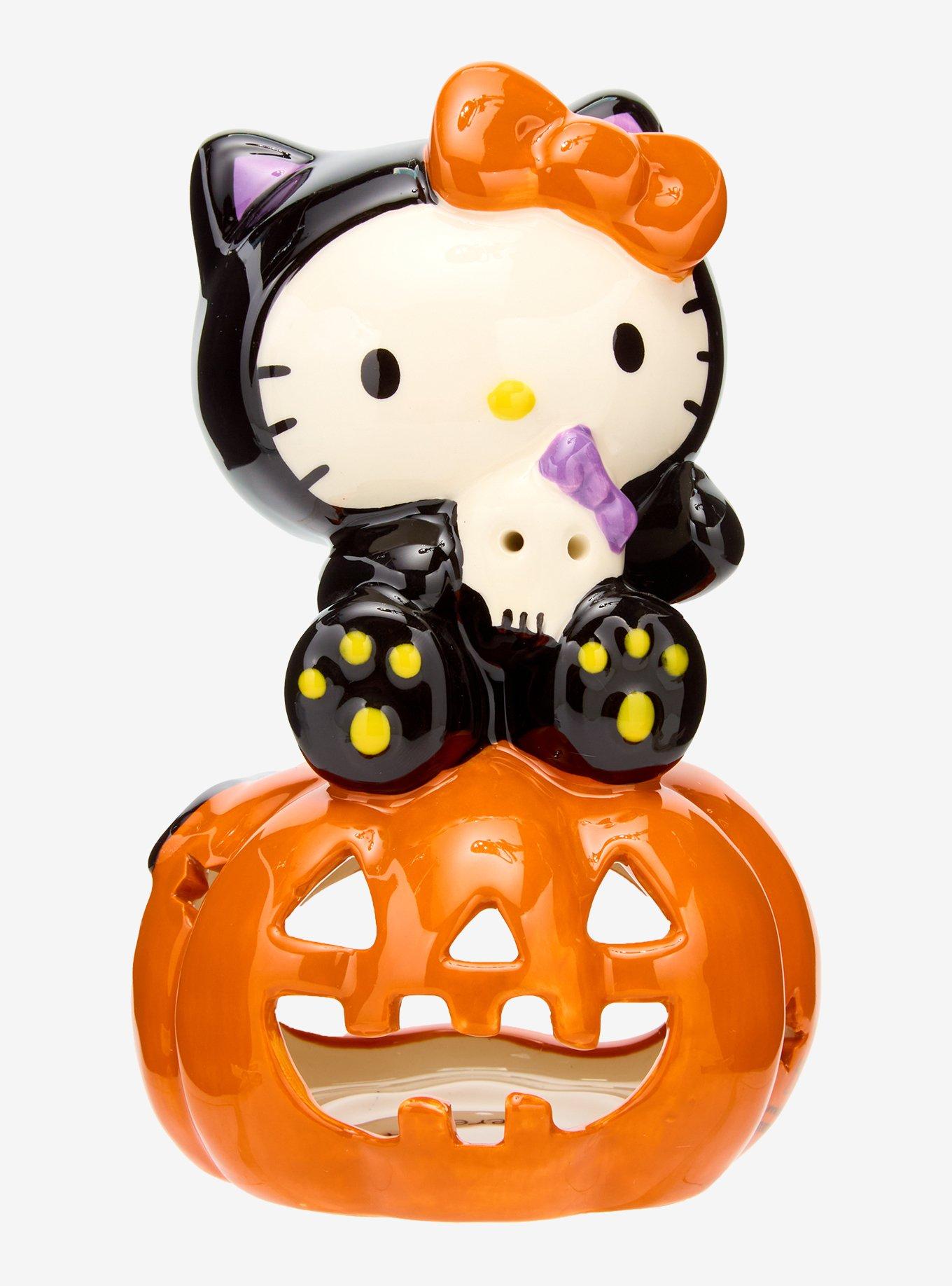 Hello Kitty Black Cat Tealight Holder, , hi-res