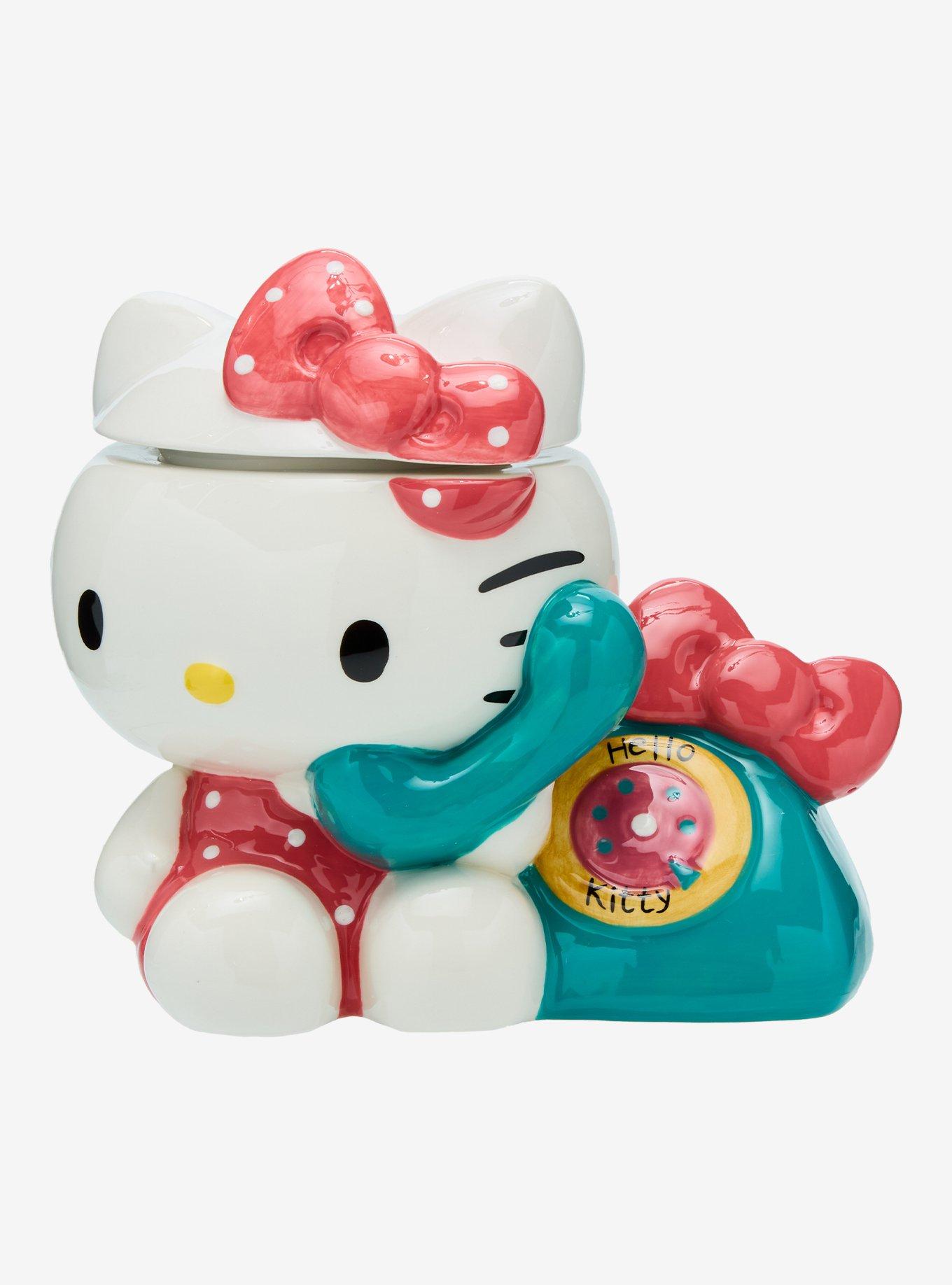 Blue Sky Hello Kitty Telephone Cookie Jar, , hi-res