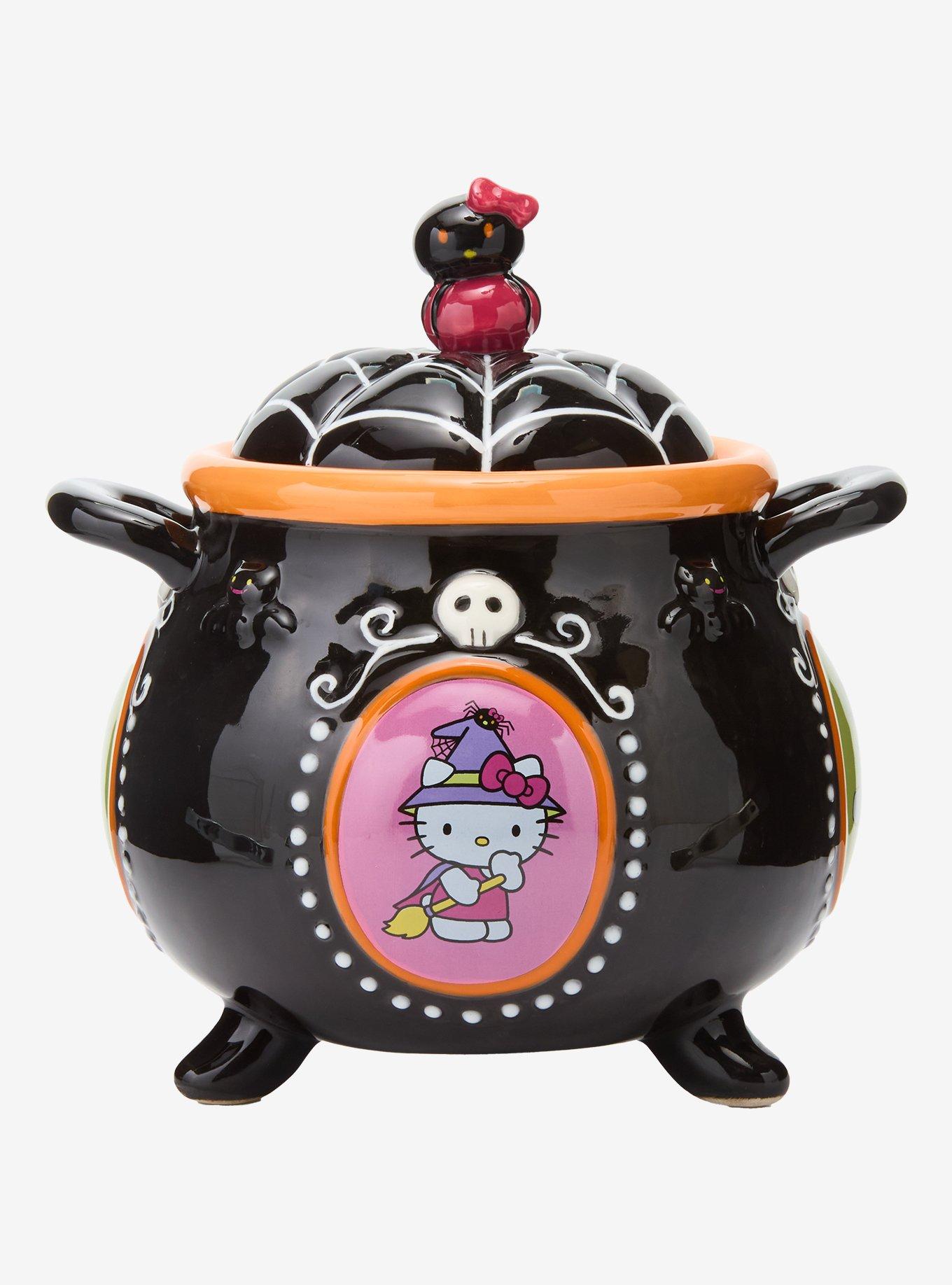 Blue Sky Hello Kitty And Friends Halloween Cauldron Cookie Jar, , hi-res