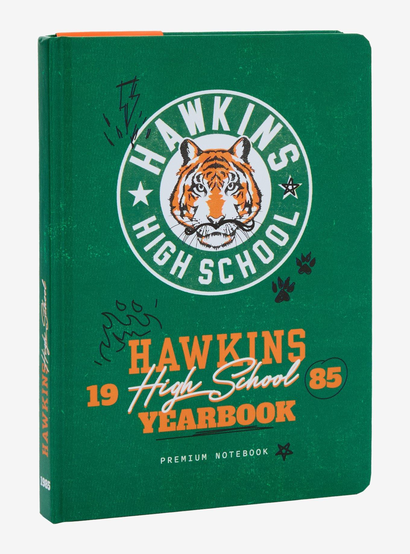 Stranger Things Hawkins High School Yearbook Figural Notebook