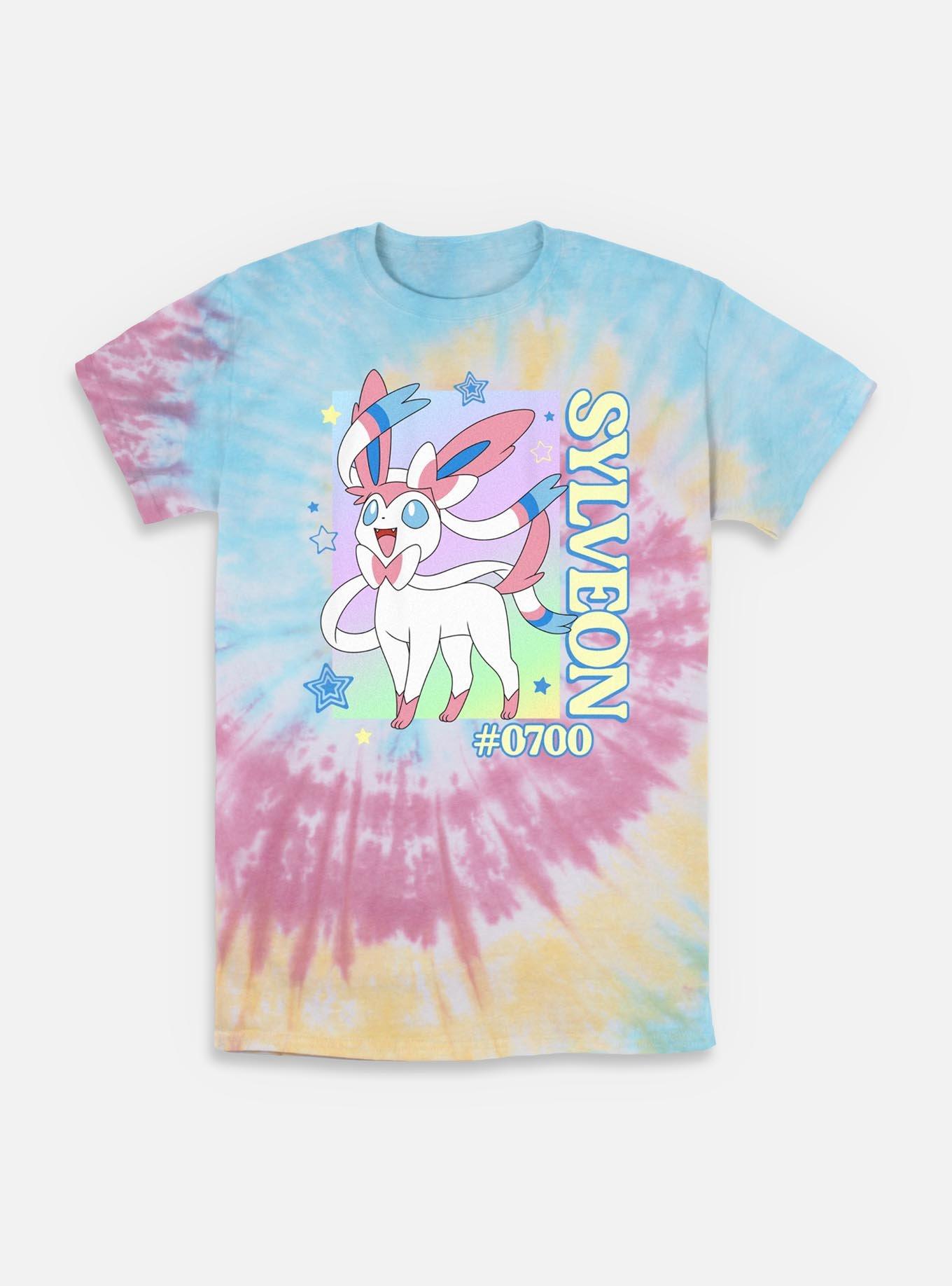 Pokemon Sylveon Stars Frame Tie-Dye T-Shirt, BLUPNKLY, hi-res
