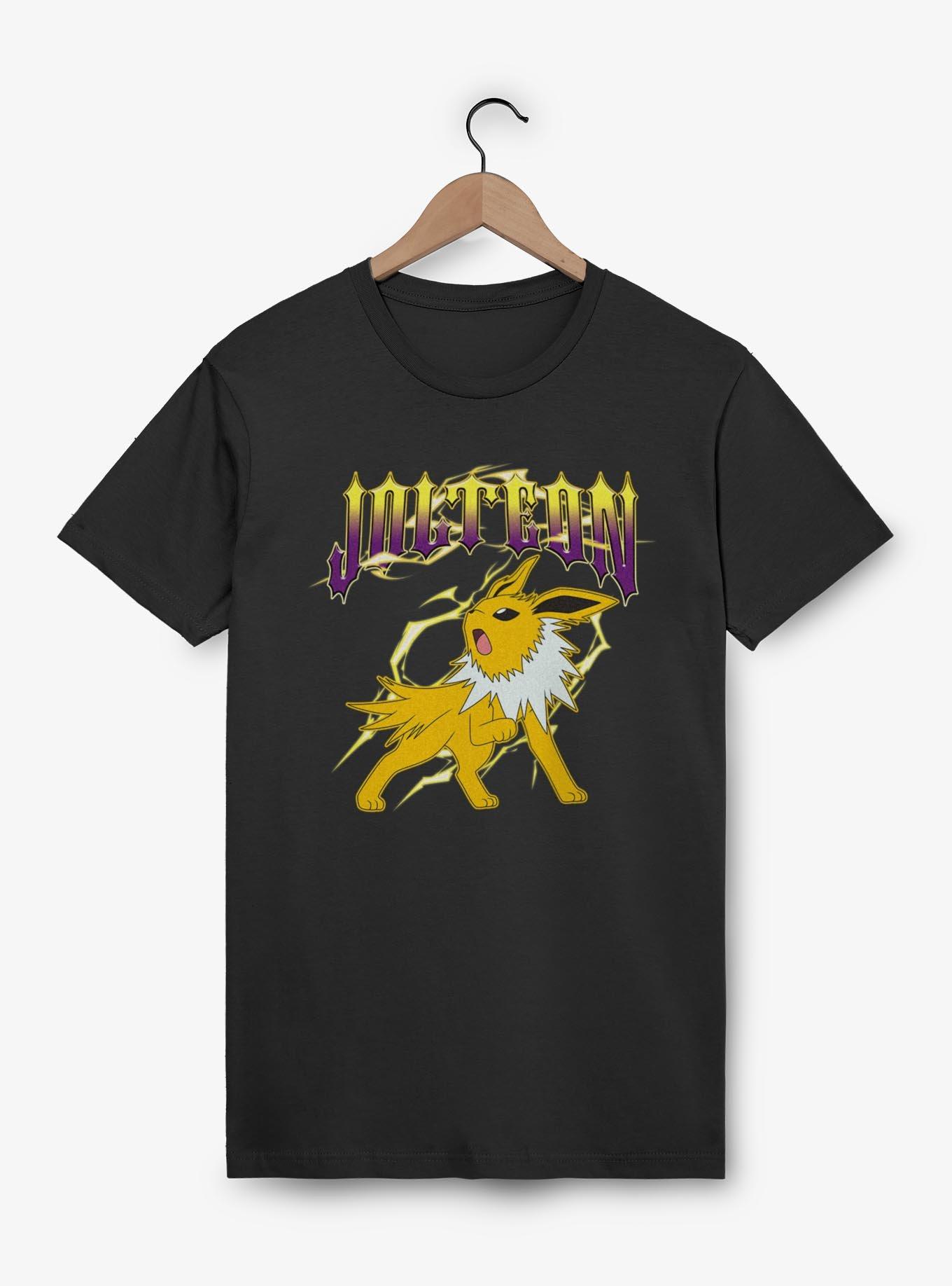 Pokemon Jolteon Thunder Metal T-Shirt, BLACK, hi-res