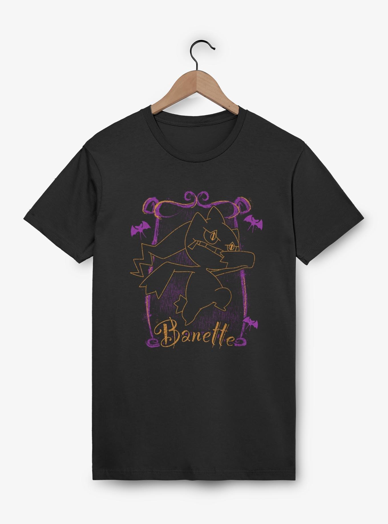 Pokemon Banette Spooky Frame T-Shirt, BLACK, hi-res
