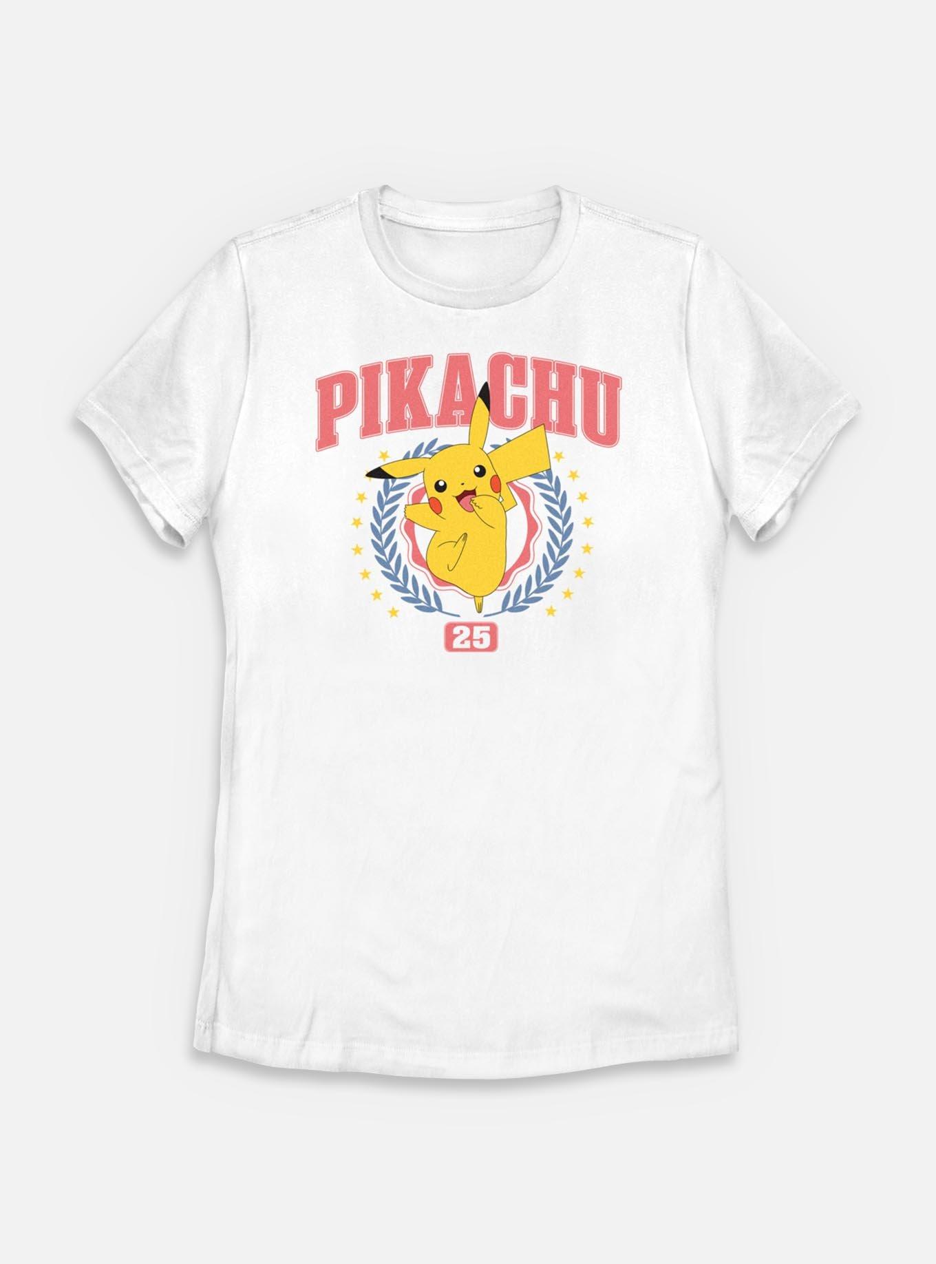 Pokemon Pikachu 25 Happy Womens T-Shirt, , hi-res
