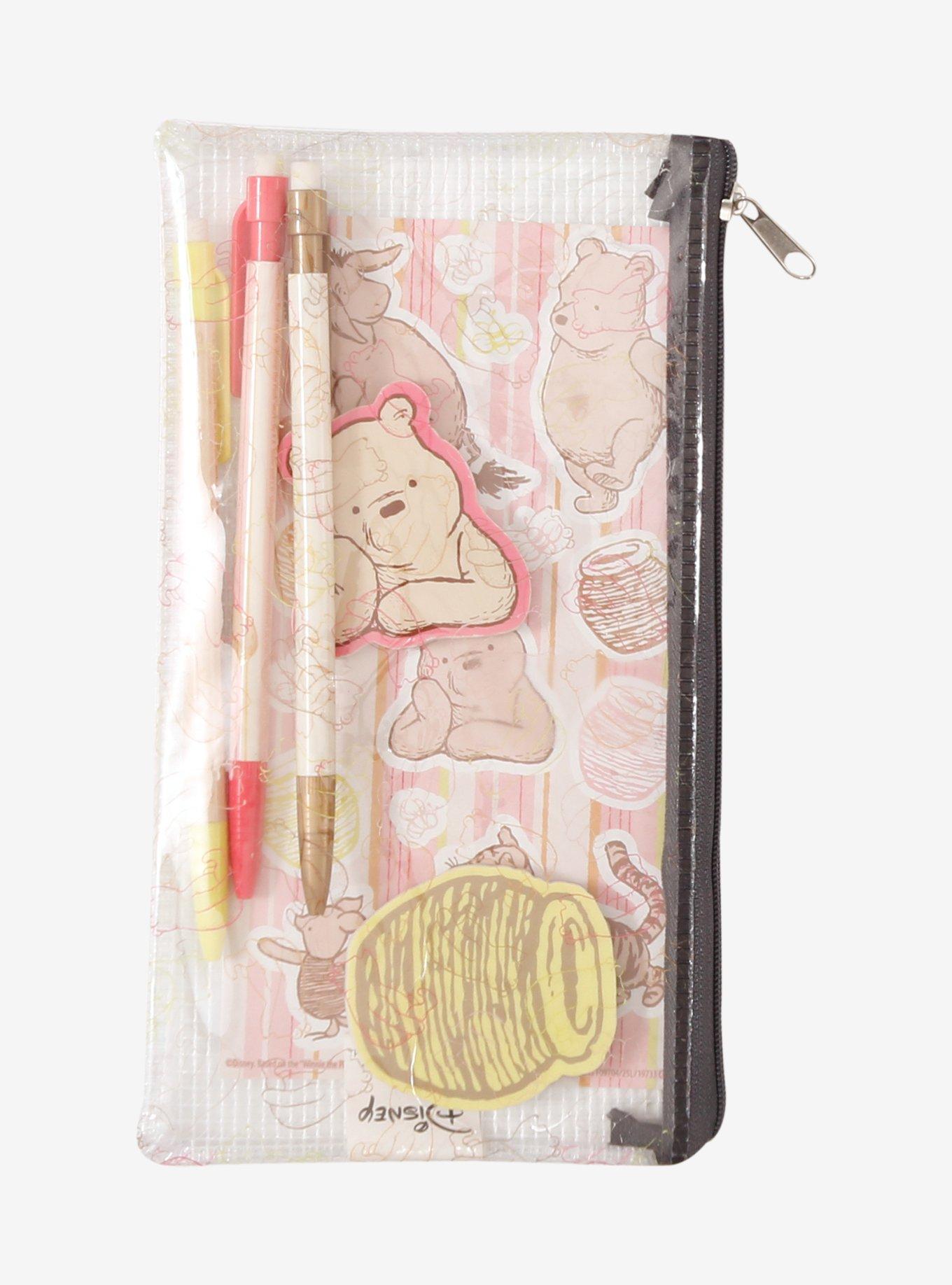 Disney Winnie the Pooh Hunny Pot Pencil Pouch & Stationery Set — BoxLunch Exclusive, , hi-res